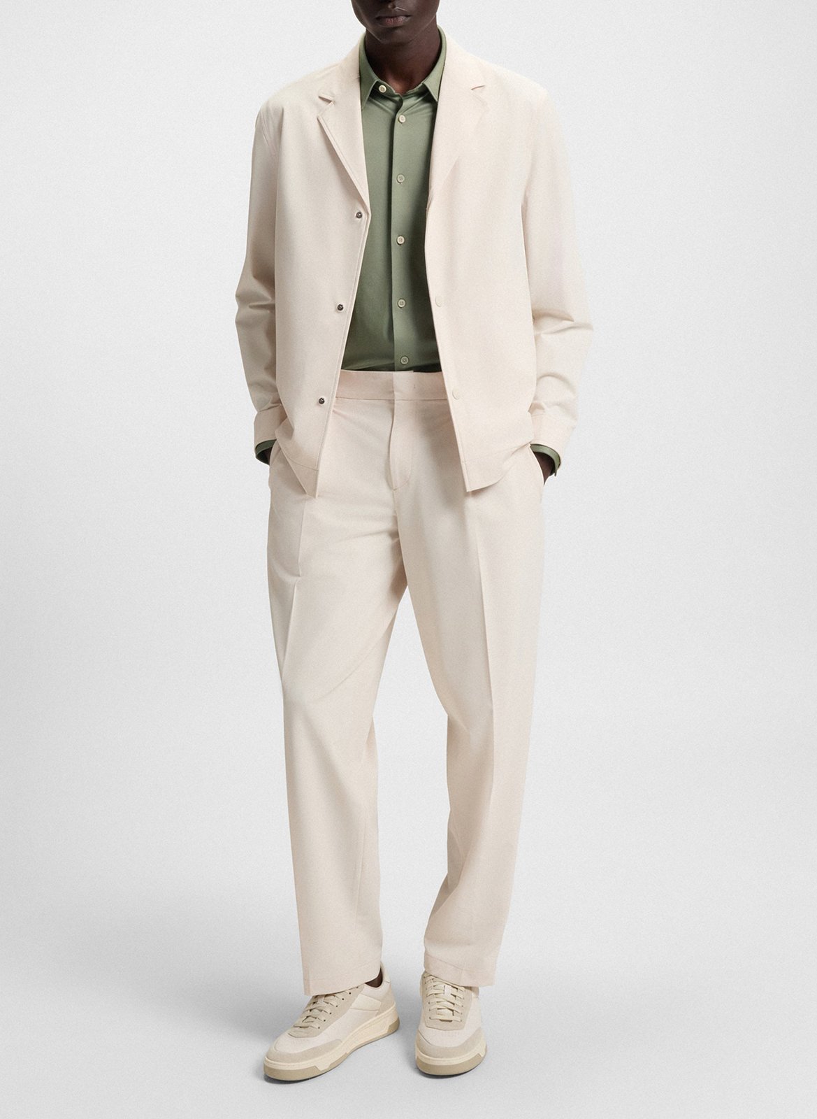 Buttoned slim fit shirt BOSS Green