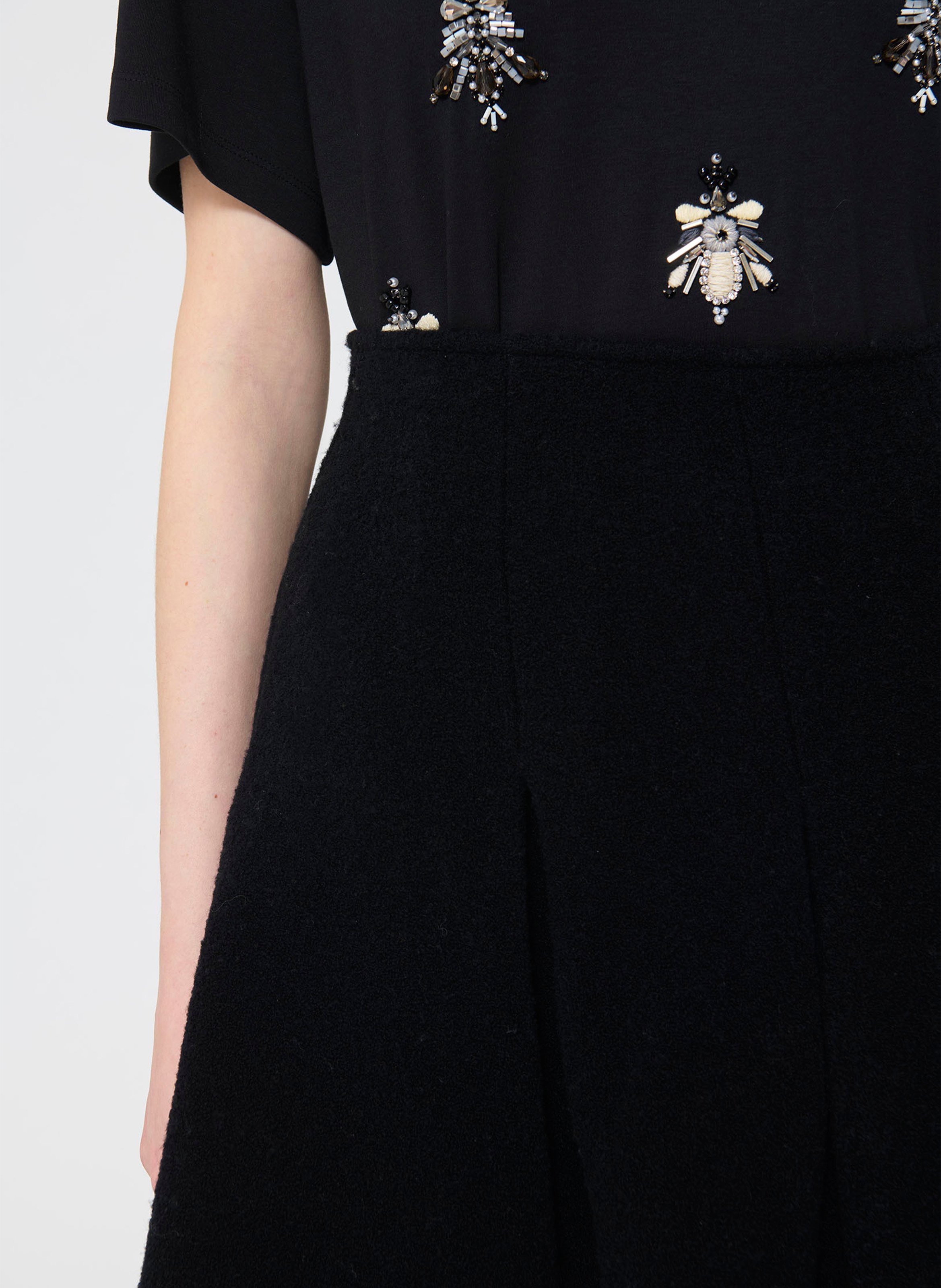 Gonna corta Clara TARA JARMON Nero