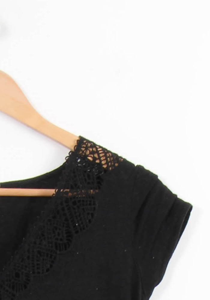 Tommy Badge T-shirt SEZANE - Seconde main Black