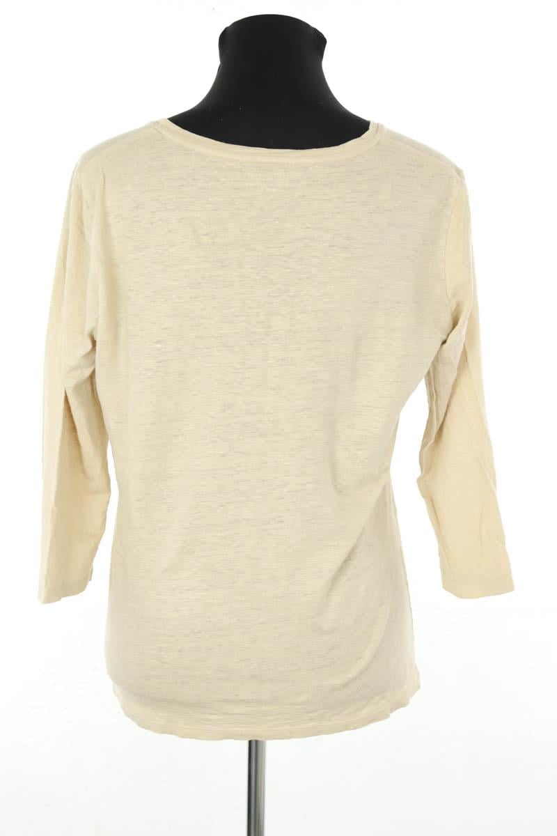 T-shirt MAJESTIC FILATURES - SECONDE MAIN Beige
