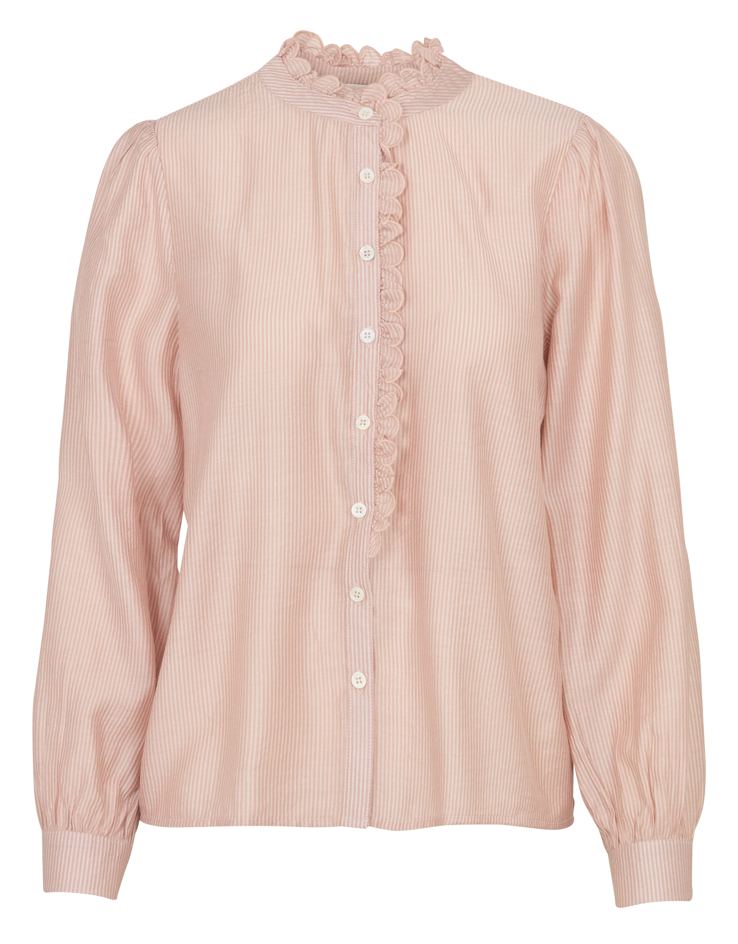 Blouse col officier LA PETITE ETOILE Rose