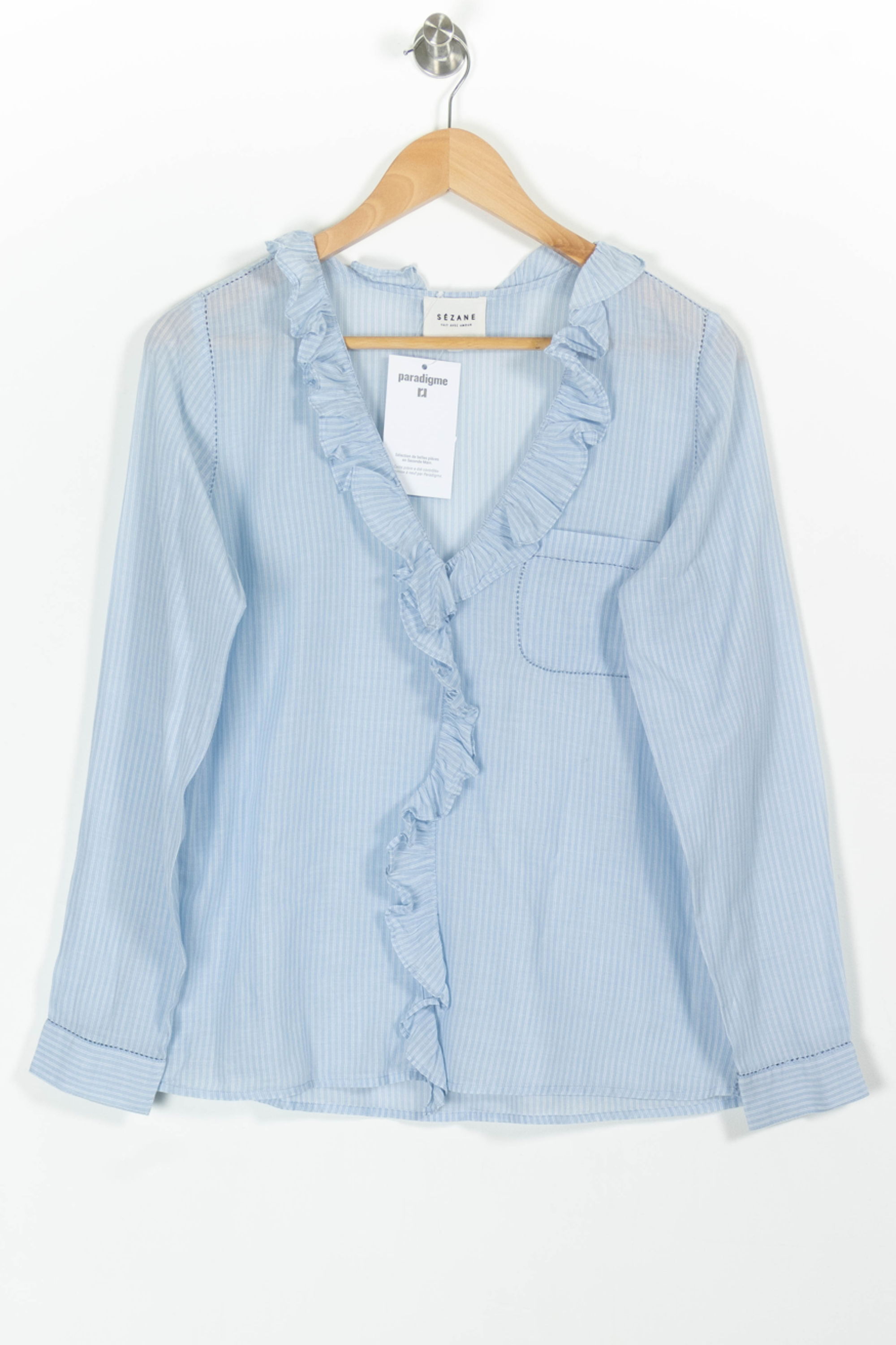 Blouse SEZANE - Seconde main Blue