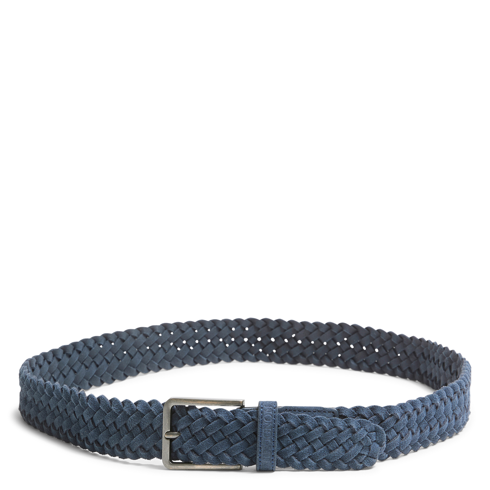 Gevlochten suède leren riem CHEVIGNON Blauw