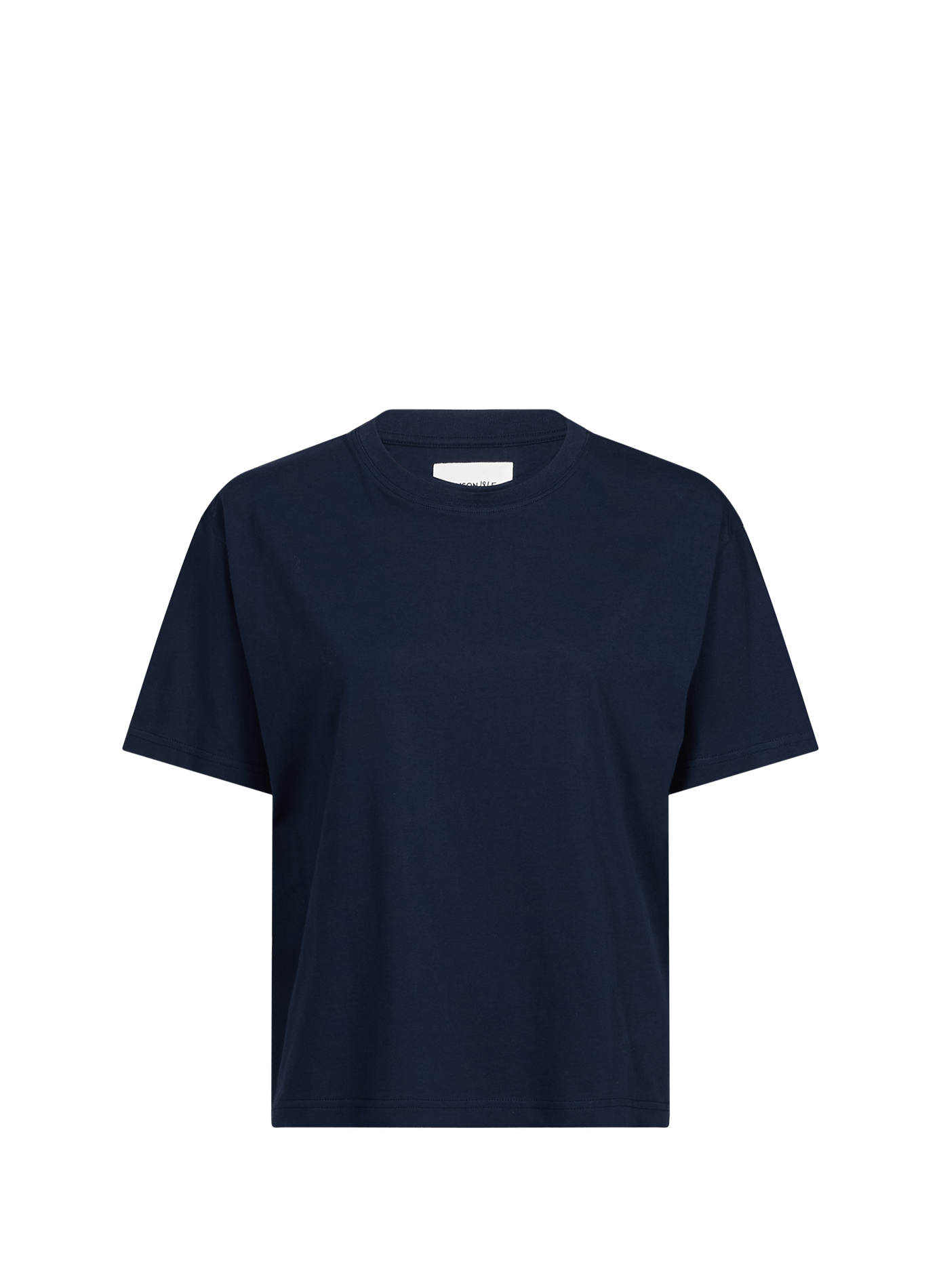 Vintage cotton T-shirt. SAISON 1865 Blue