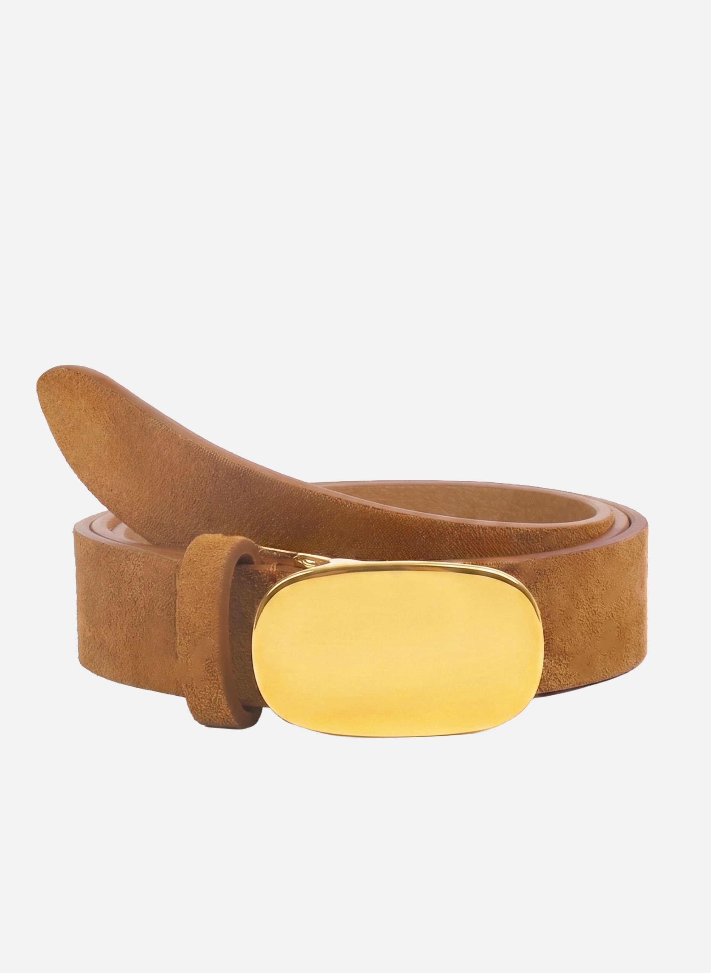 Gaia Suede Leather Belt JULES & JENN