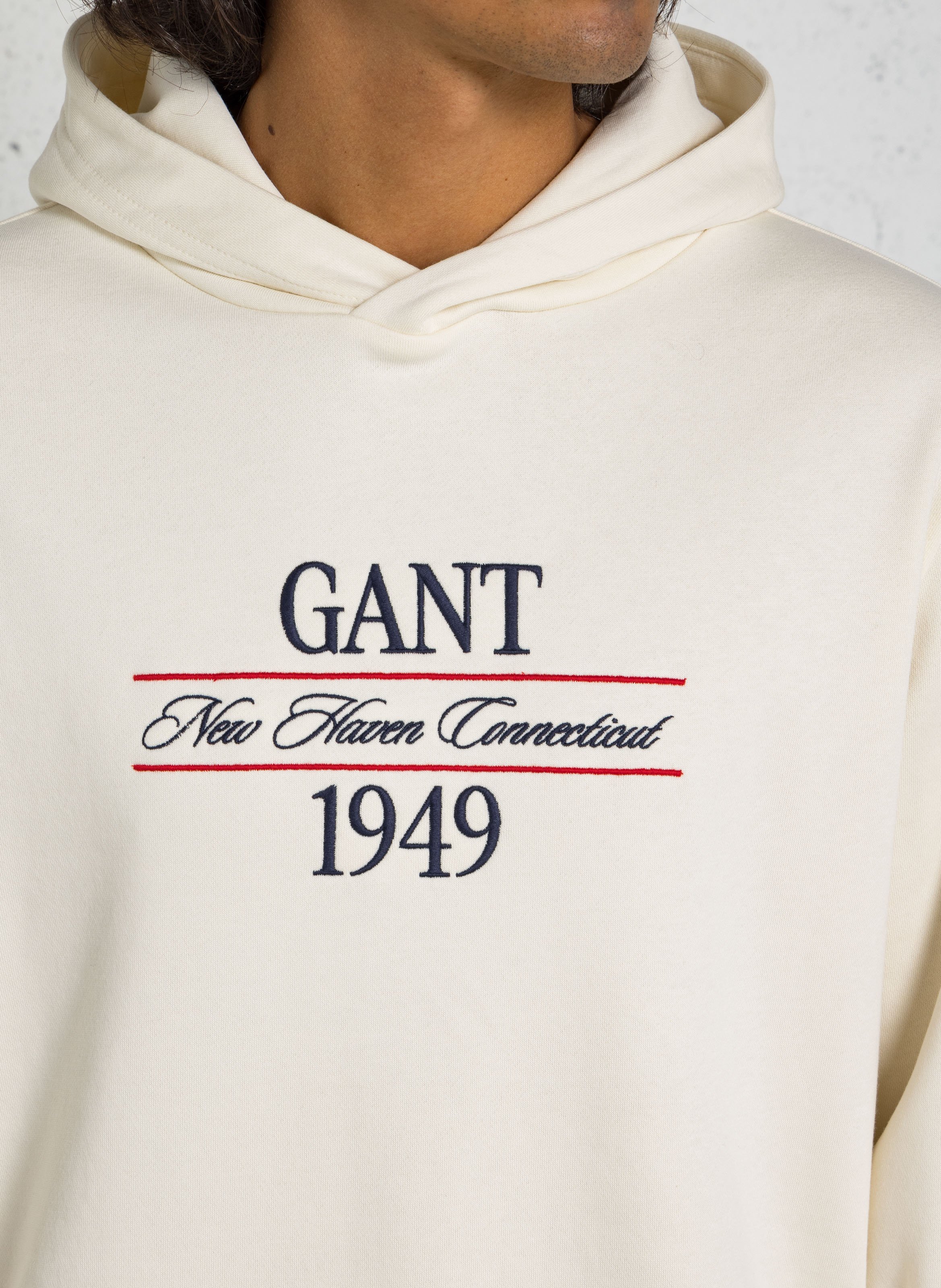 Sweatshirt aus Baumwoll-Mix GANT Beige
