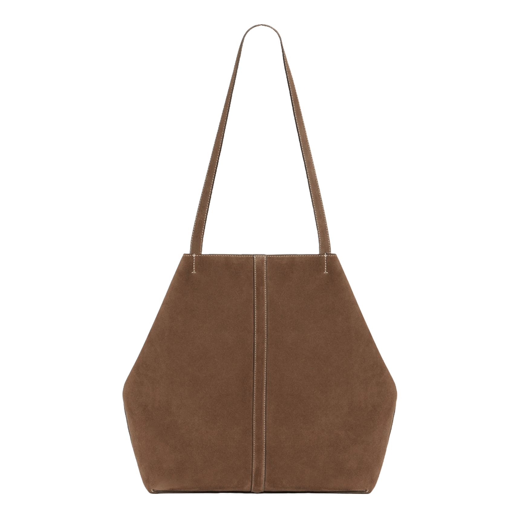 Suède shopper | Bruin VANESSA BRUNO Dames