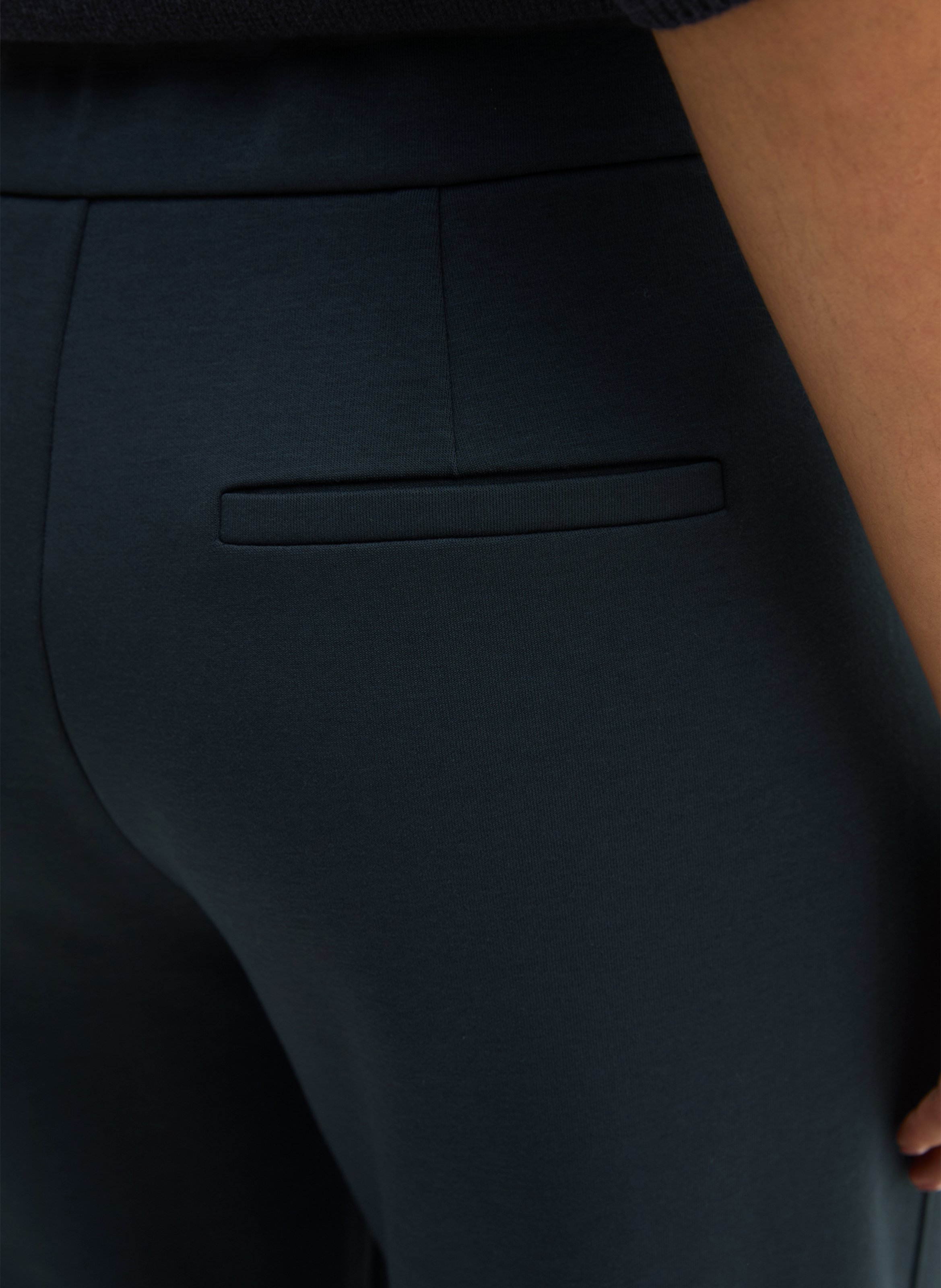 Pantalon droit en coton mélangé MARC O'POLO Bleu