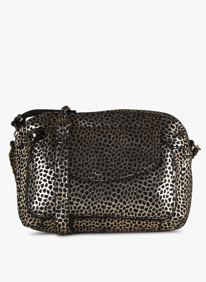 Pieces leather discount crossbody bag