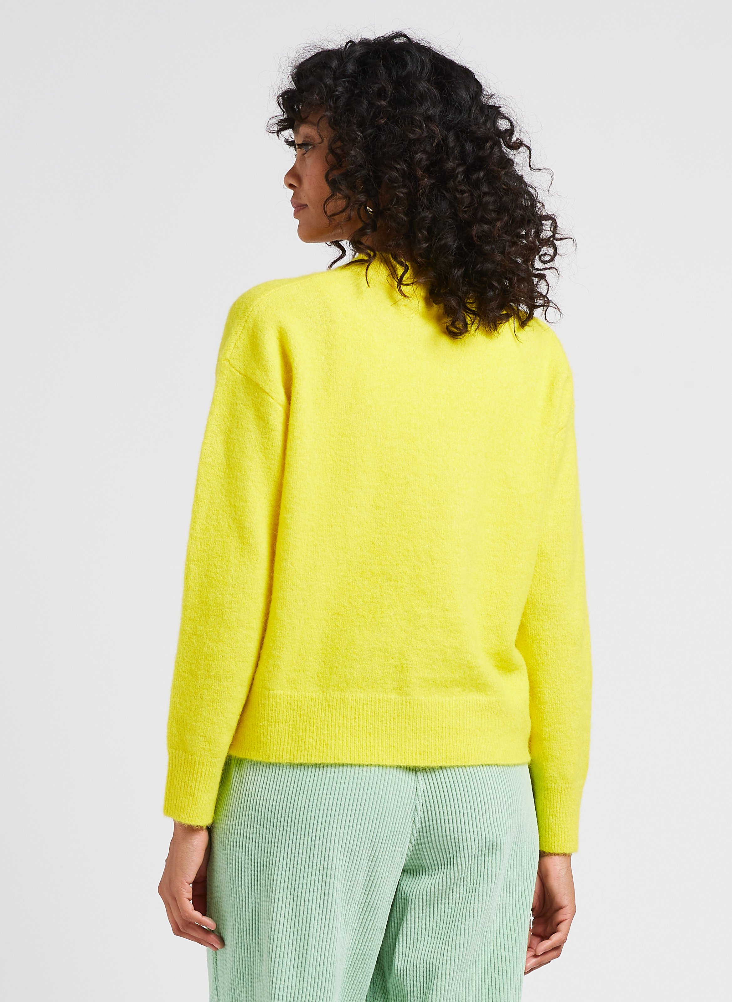 Samsoe samsoe outlet yellow jumper