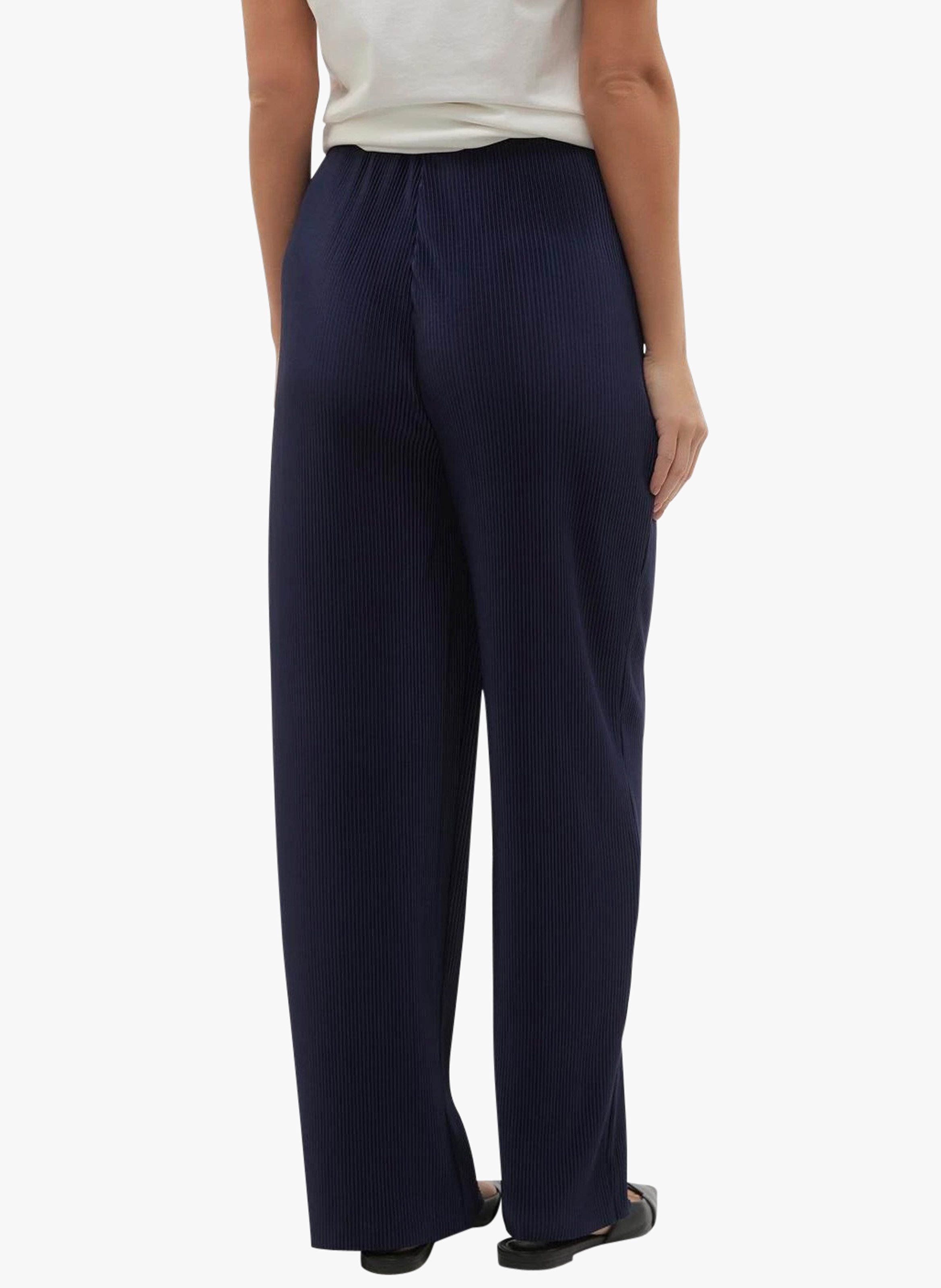 Rechte zwangerschapsbroek Blauw