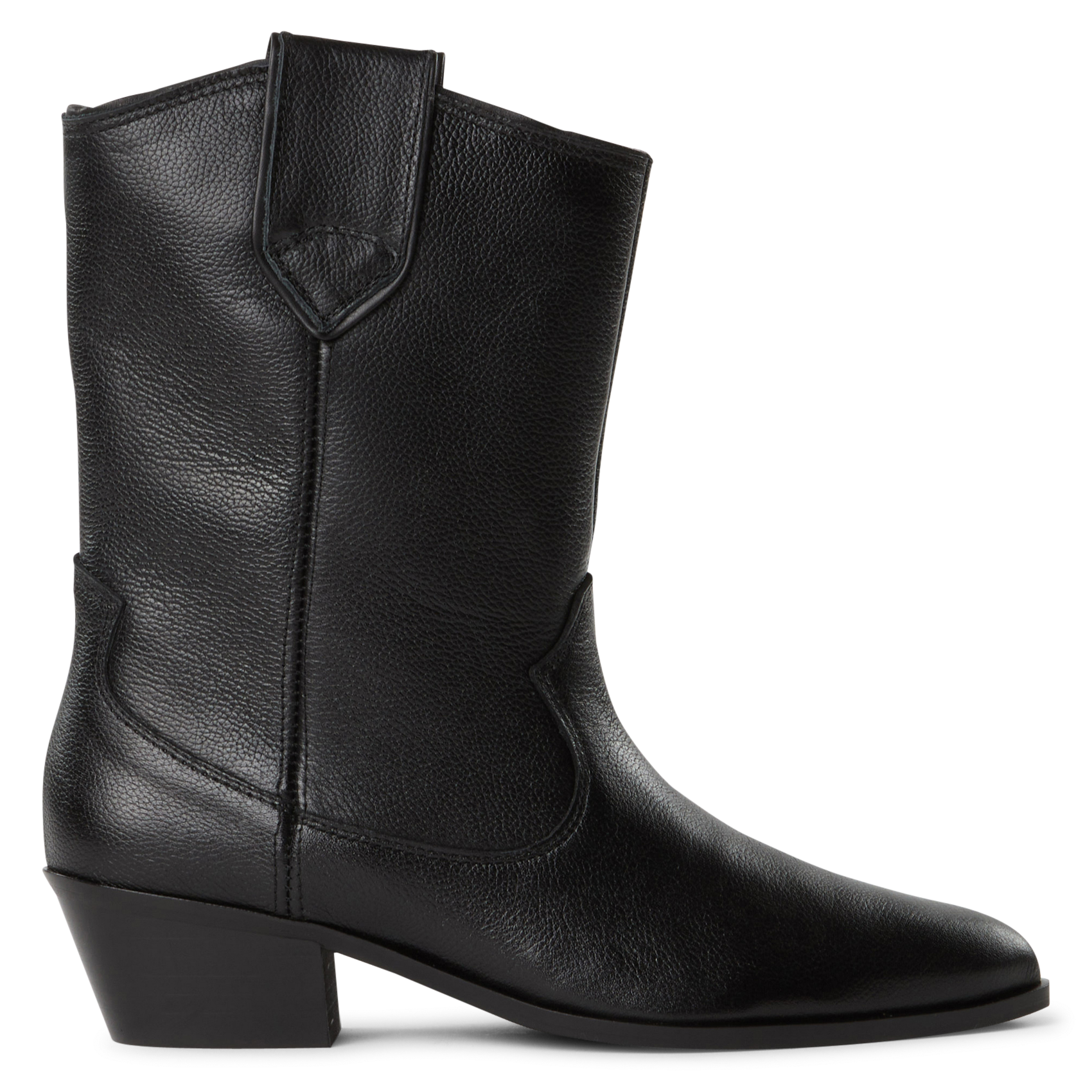 Bottines en cuir ANONYMOUS COPENHAGEN Noir