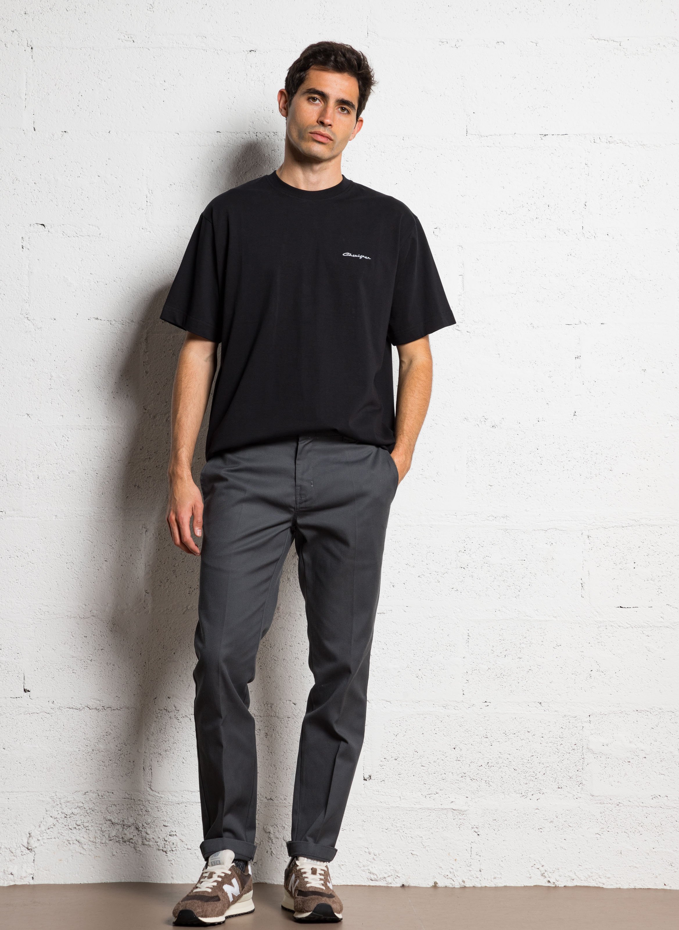 Pantalon slim fit DICKIES Gris