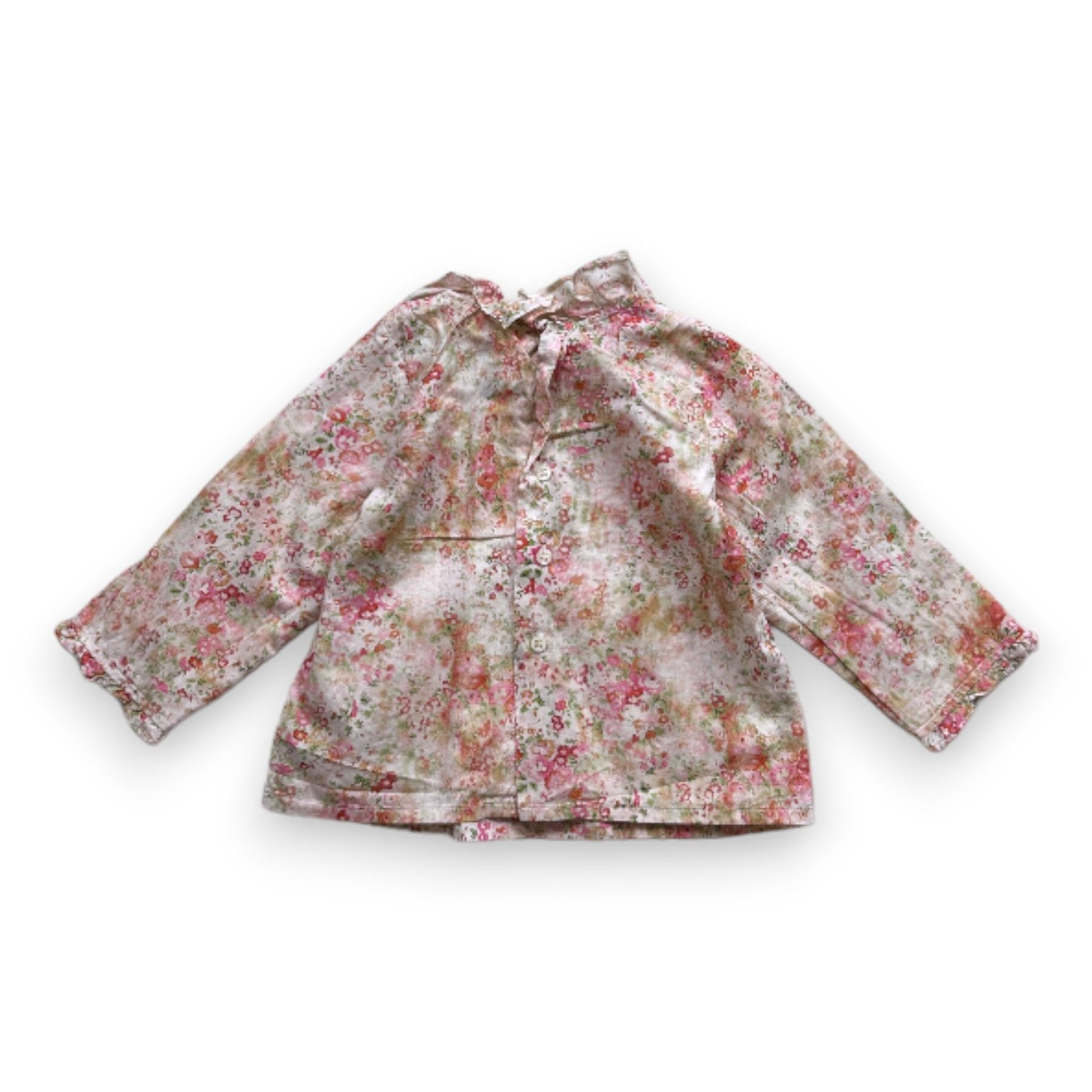Pink baby blouse - 18 months BONPOINT - Seconde Main Pink
