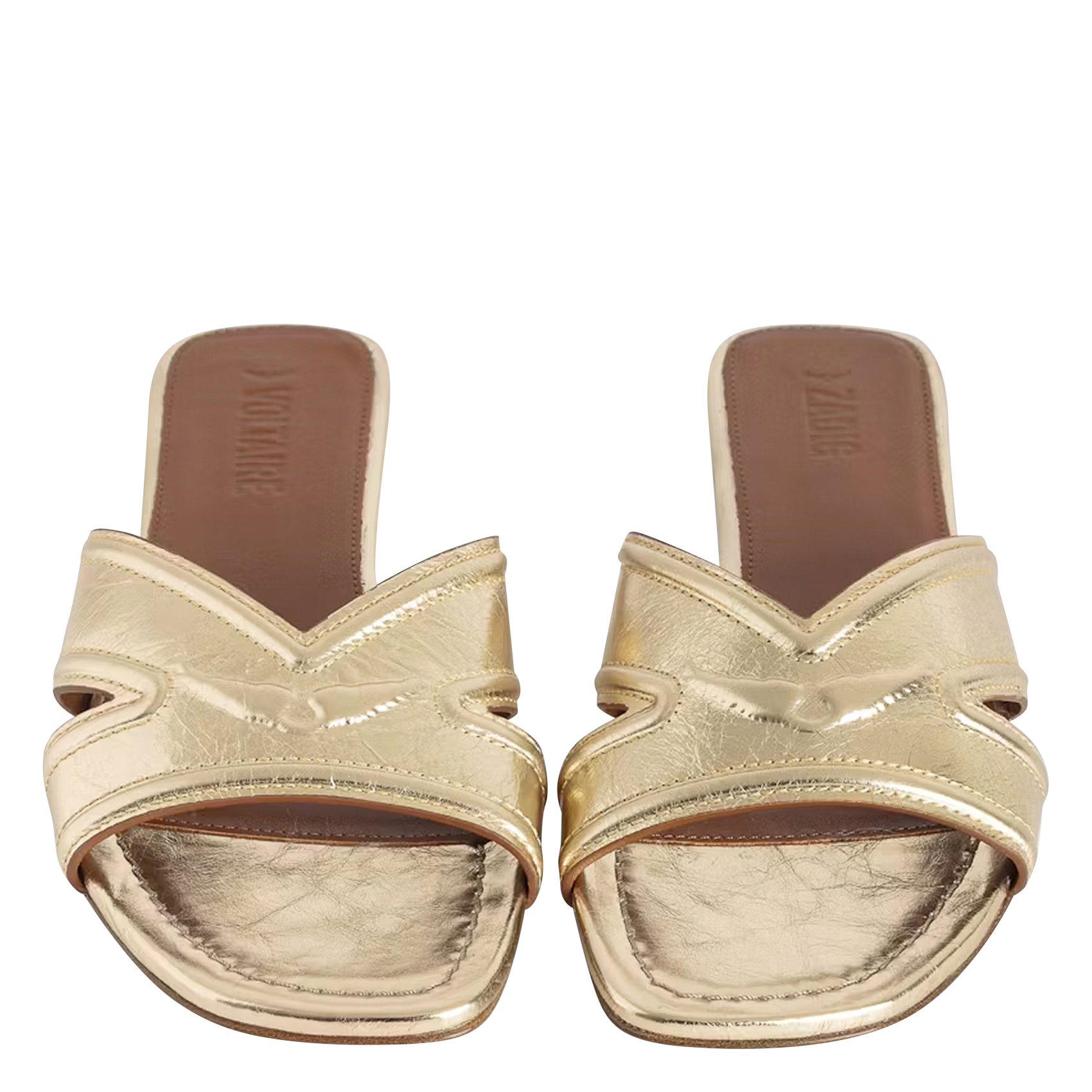 Sandales plates  ZADIG&VOLTAIRE Jaune