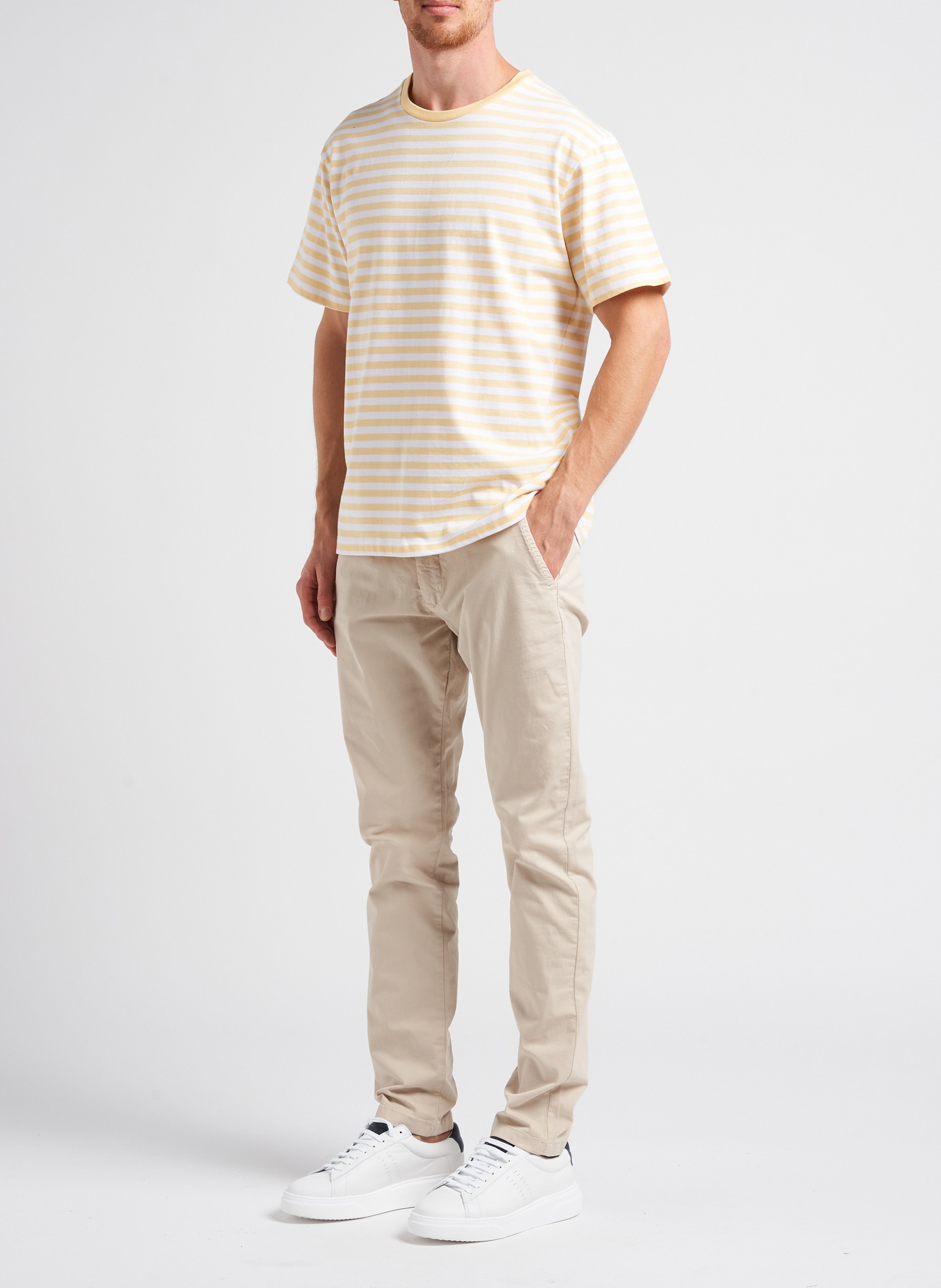 Organic cotton T-shirt MINIMUM Yellow