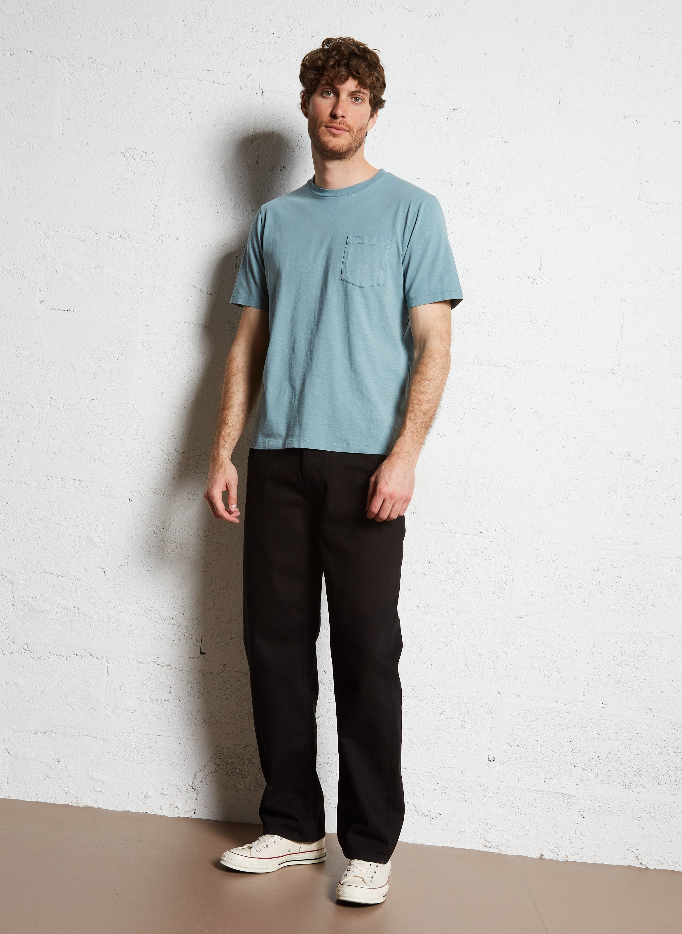 Cotton straight jeans DICKIES Black