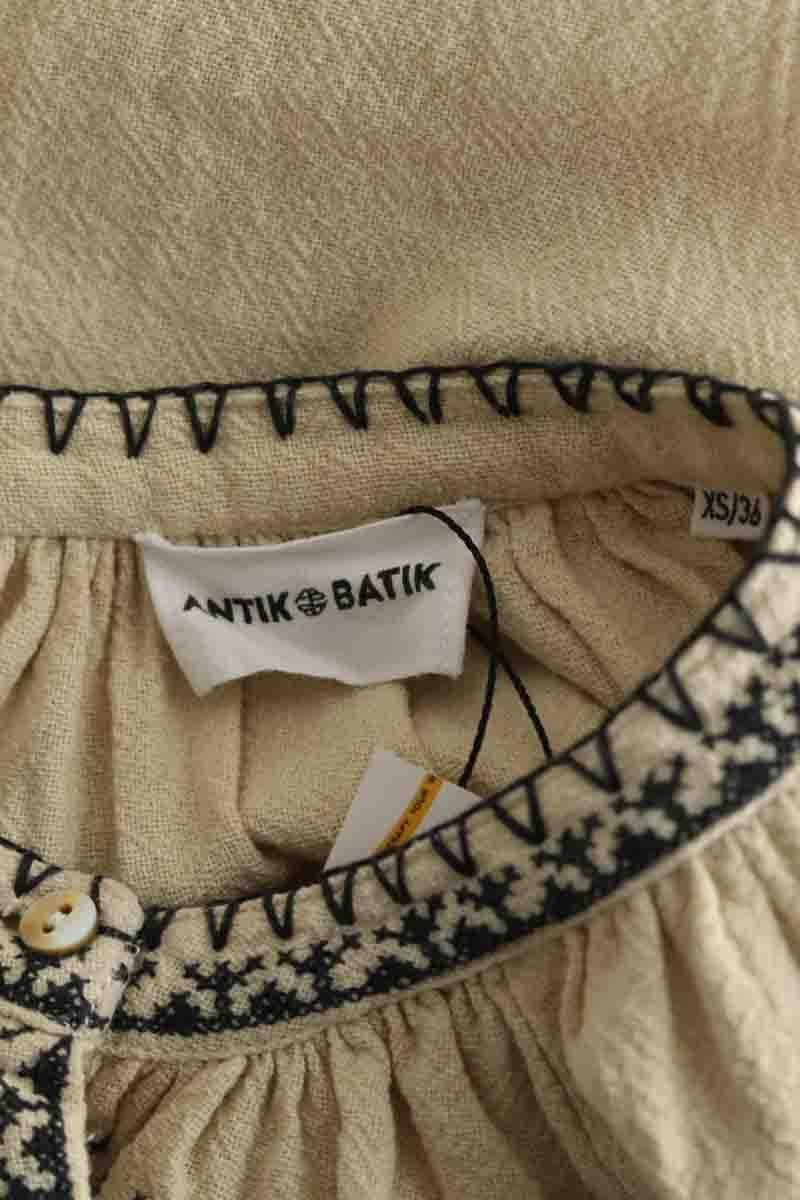 Cotton blouse ANTIK BATIK - Seconde Main Beige