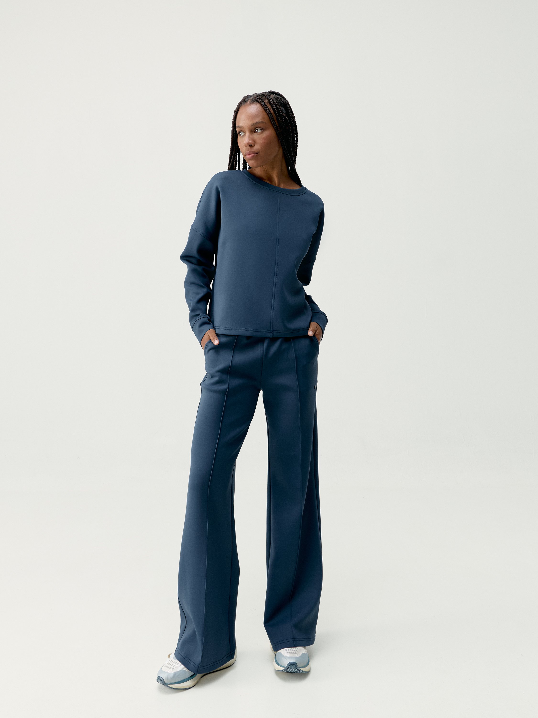 Comfortable sports pants BORN LIVING YOGA Blue