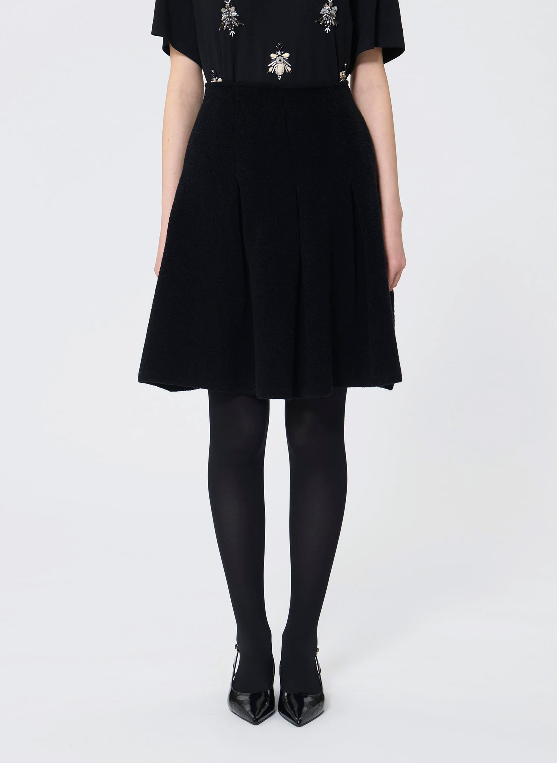 Gonna corta Clara TARA JARMON Nero