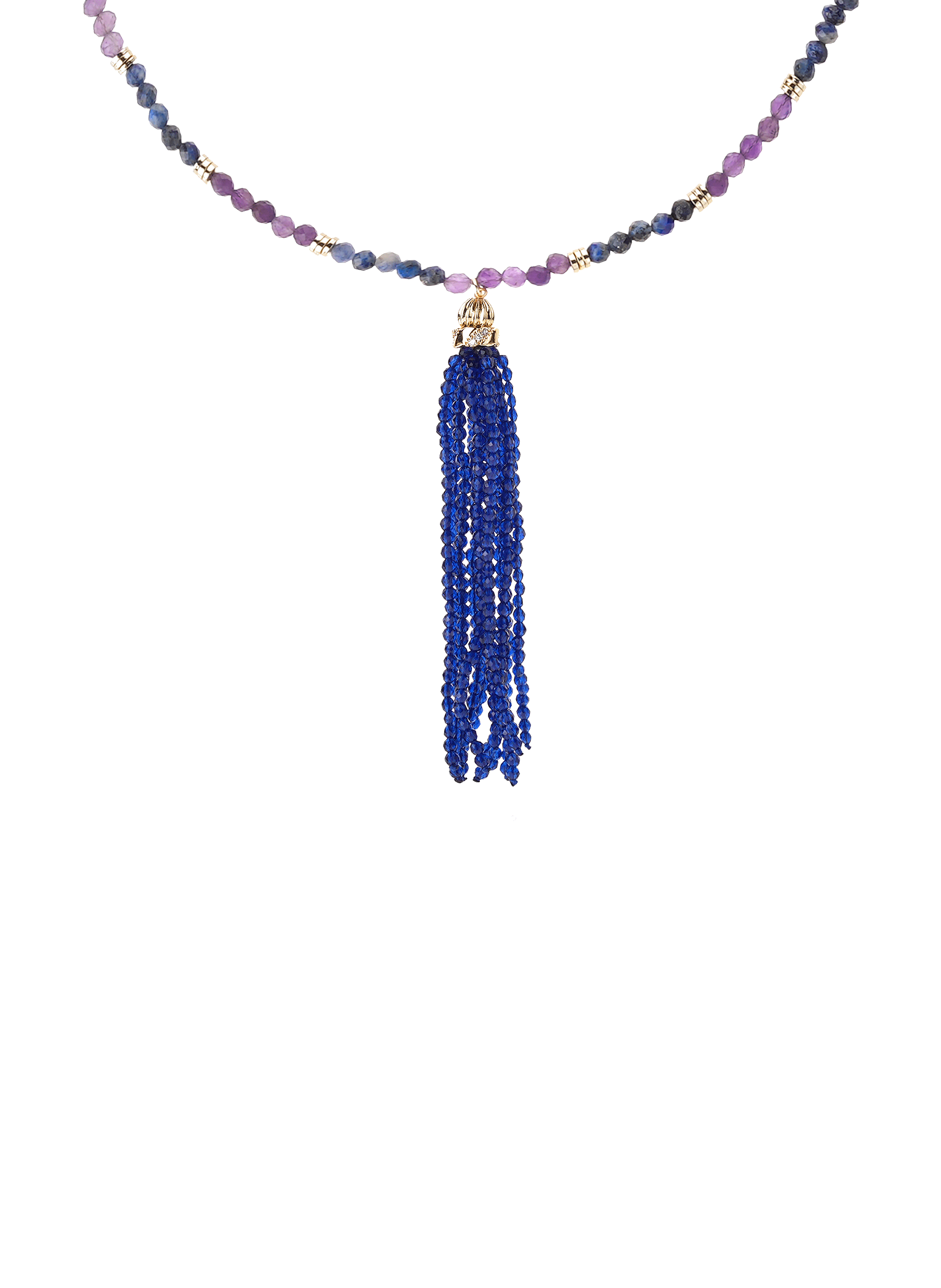 Chain necklace with pearl pendant HIPANEMA Blue