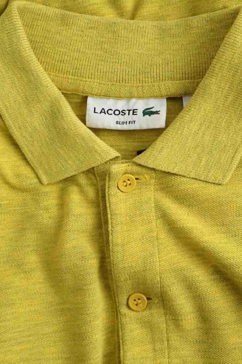 Polo shirt LACOSTE - SECONDE MAIN Yellow