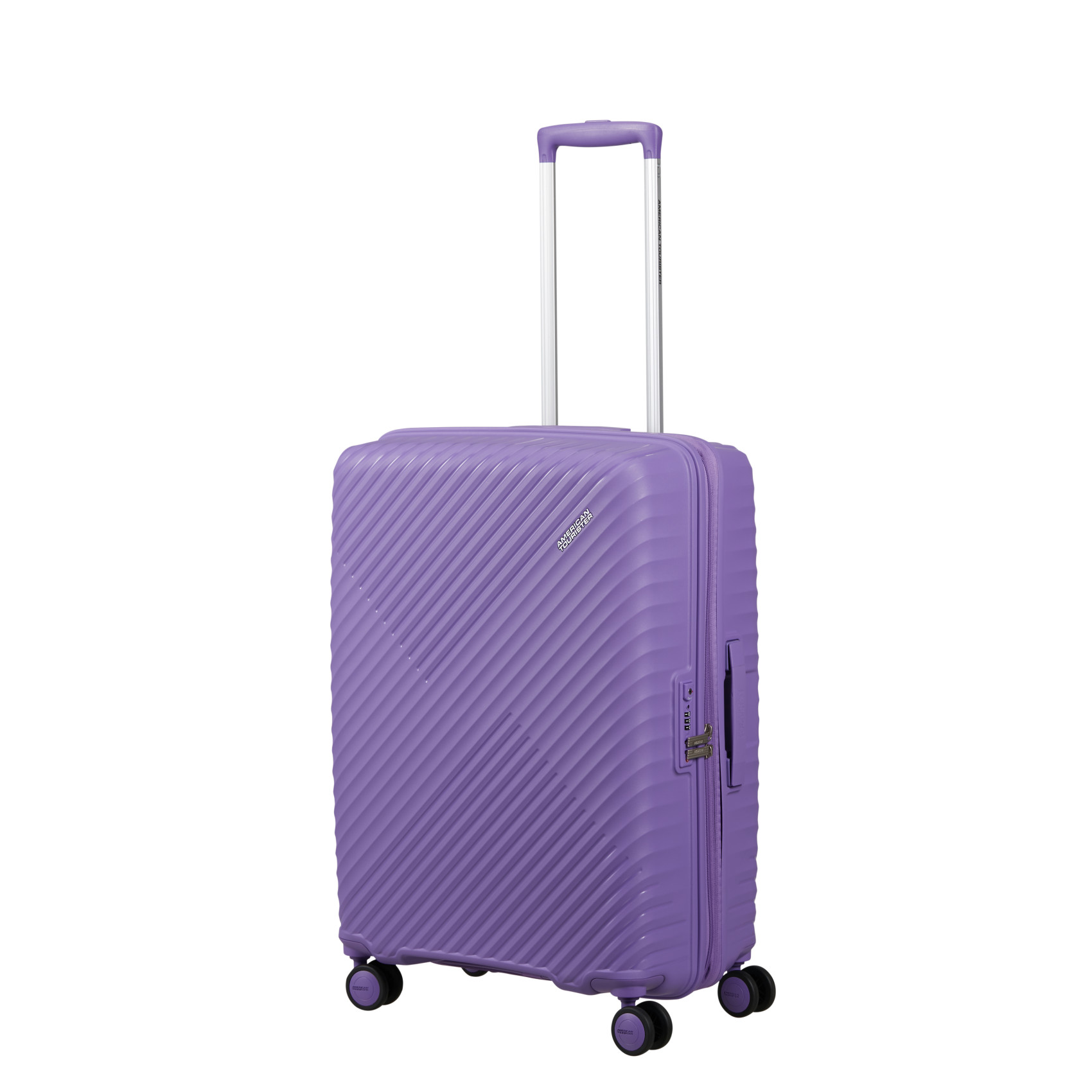 Diablast 4-wheel suitcase size M AMERICAN TOURISTER Purple