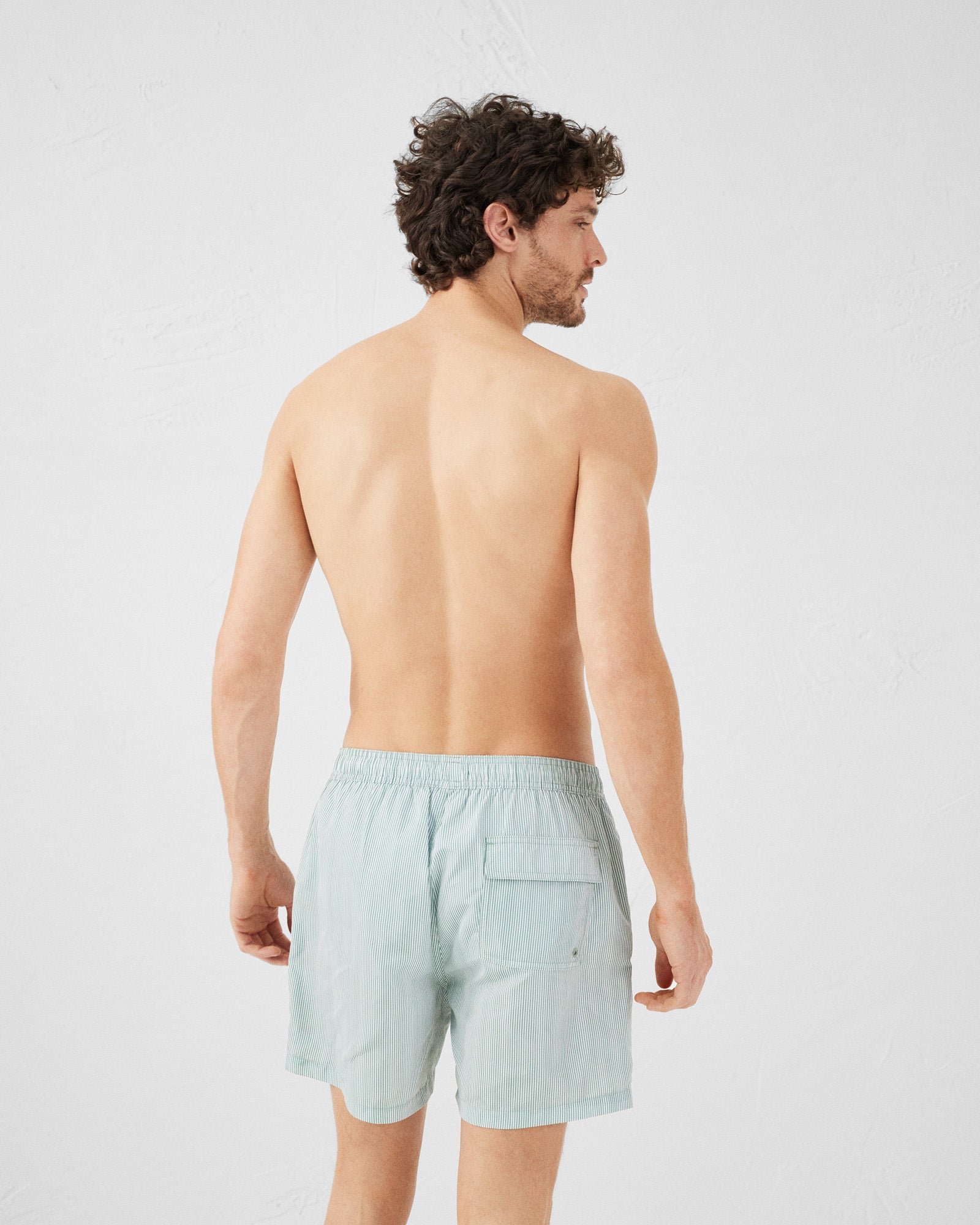 Niolon Stripe Swimsuit JOTT Green