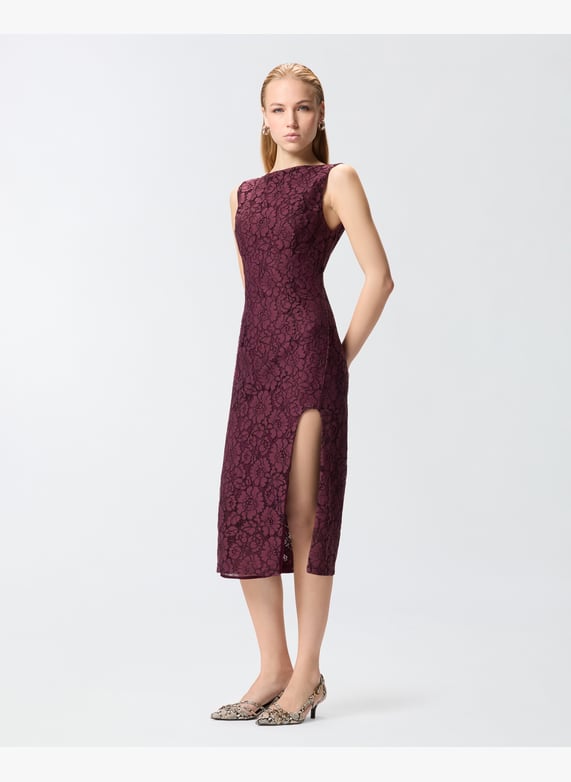 pinko open back sleeveless dress Pinko - Short dress with gathering and drawstring