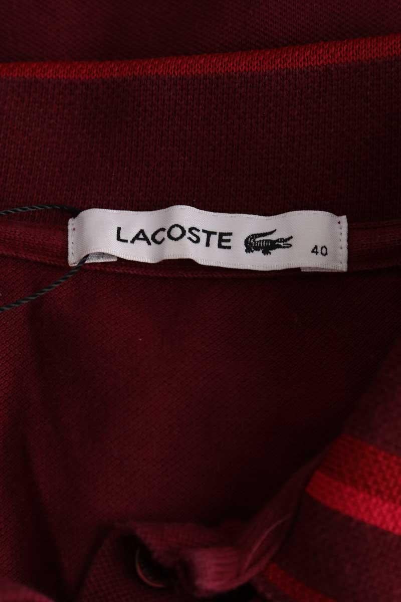 Polo shirt LACOSTE - SECONDE MAIN Red