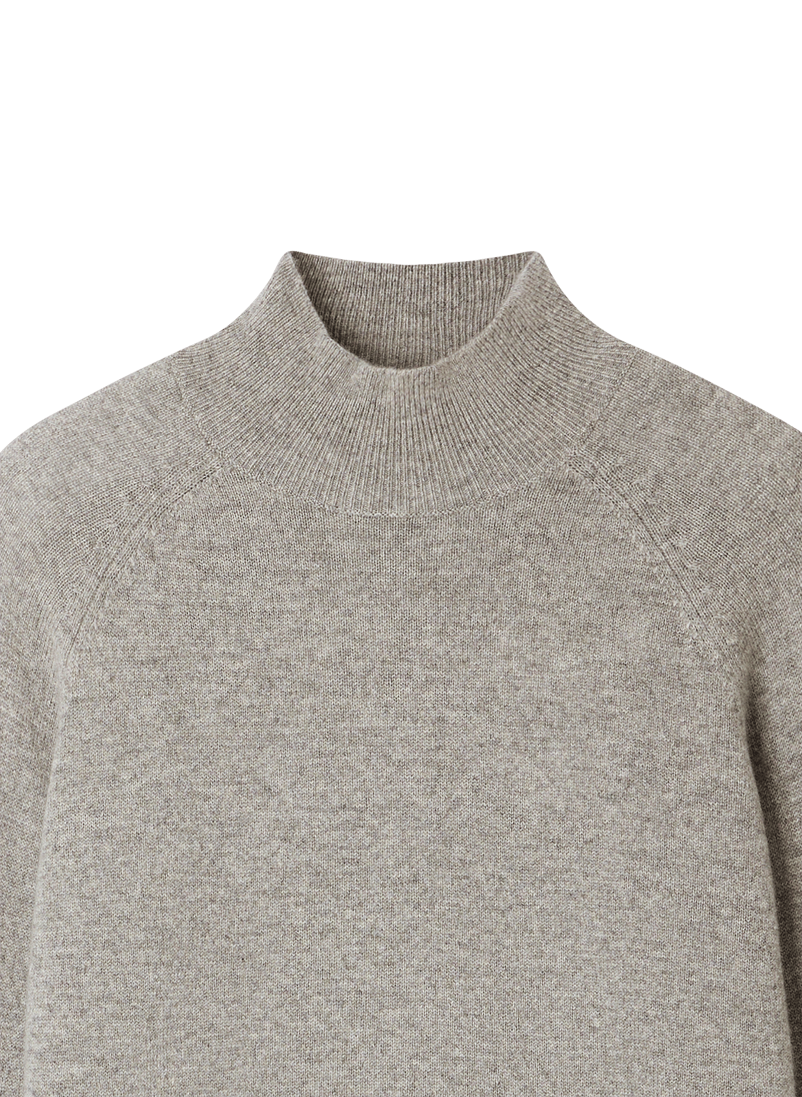 Pull à motifs cœurs en cachemire FROM FUTURE Gris