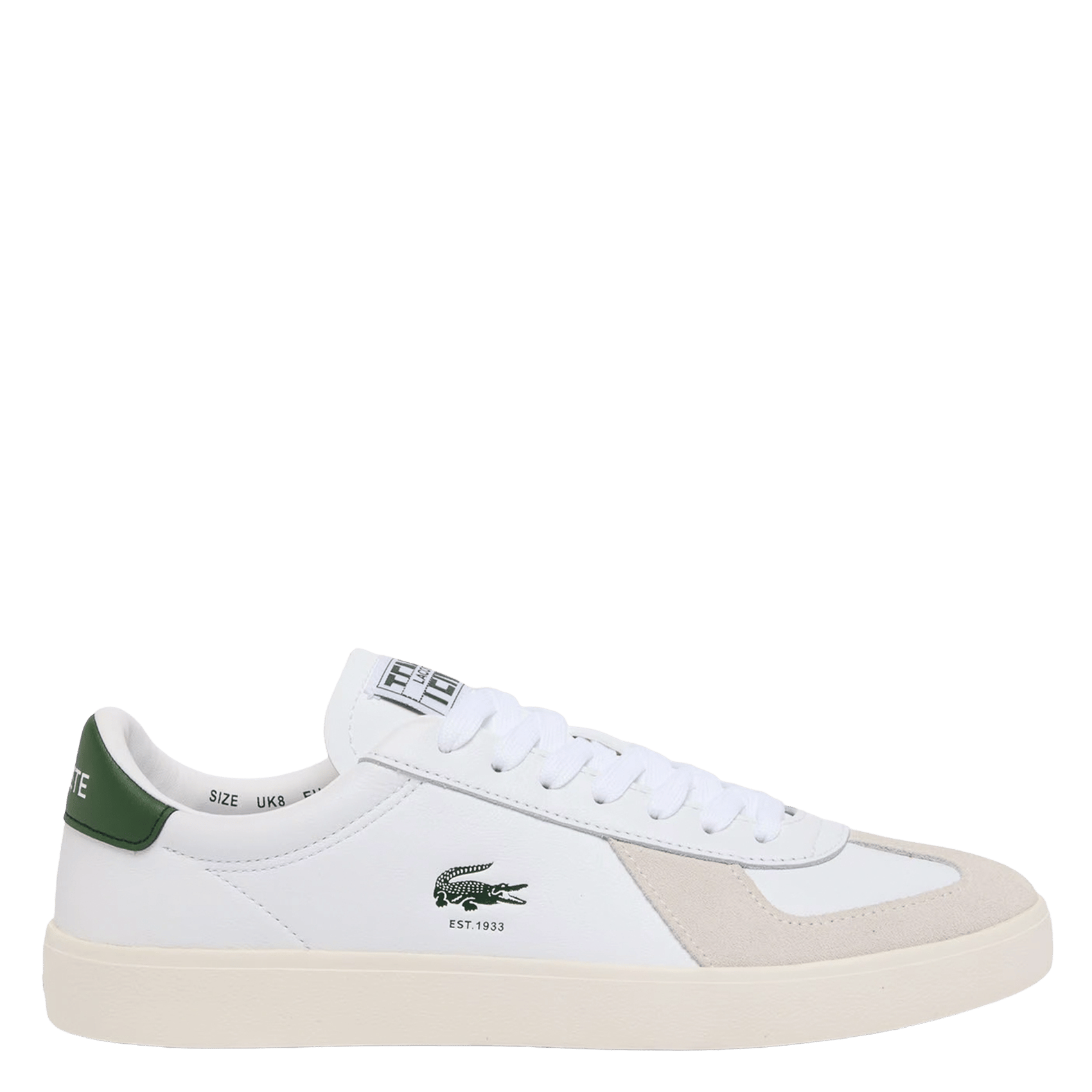 Baskets basses en cuir LACOSTE Blanc