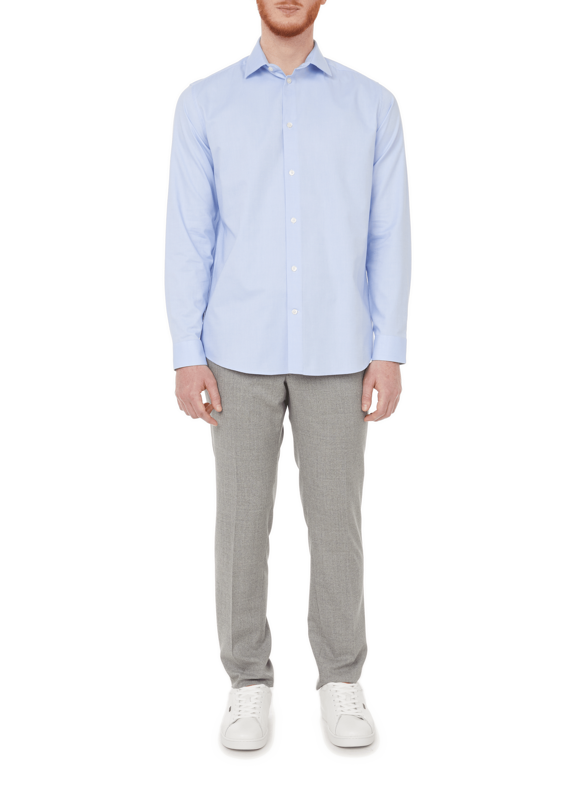 Kugan-D cotton shirt AU PRINTEMPS PARIS Blue
