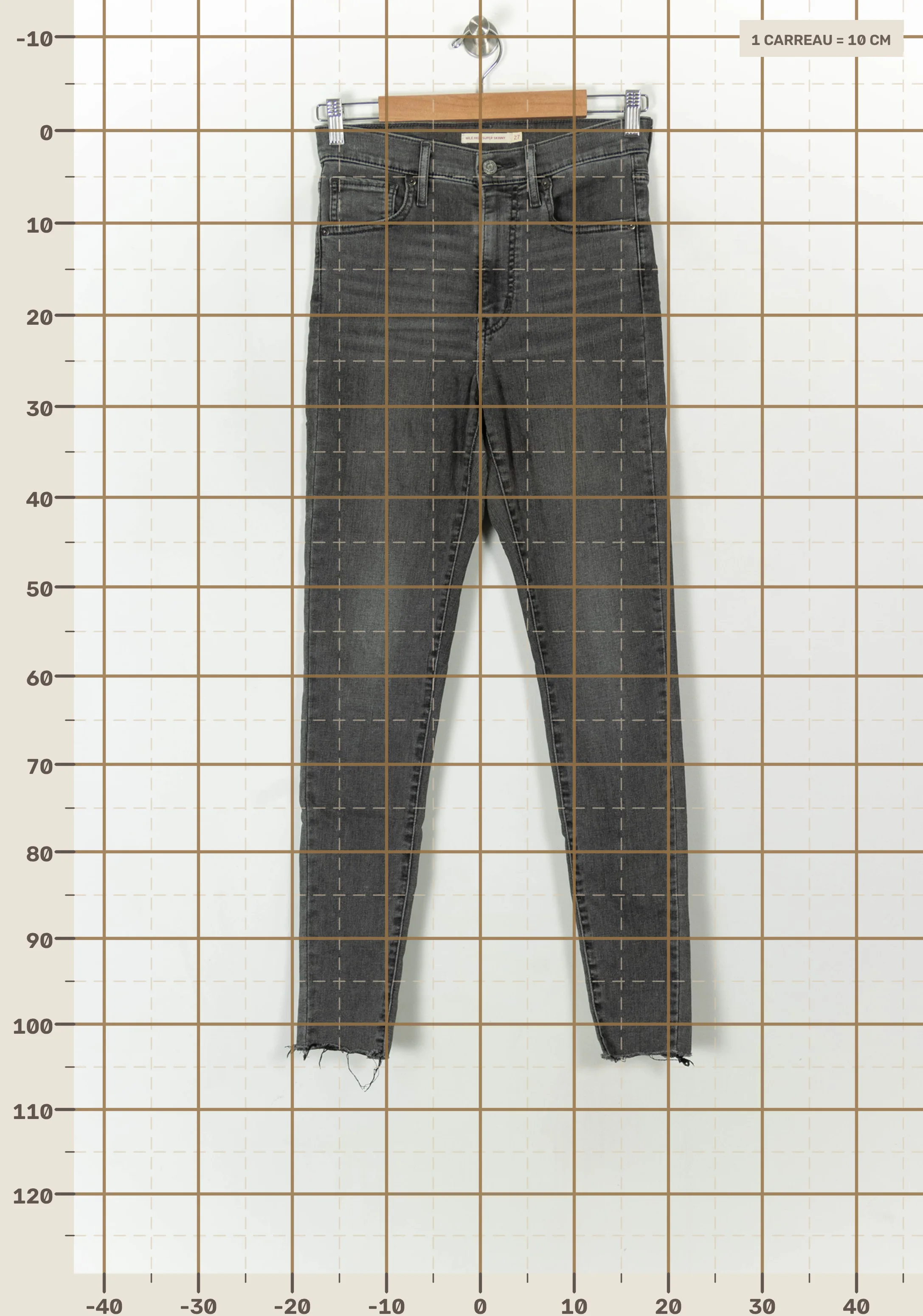 Jeans LEVI'S - Seconde main Grey