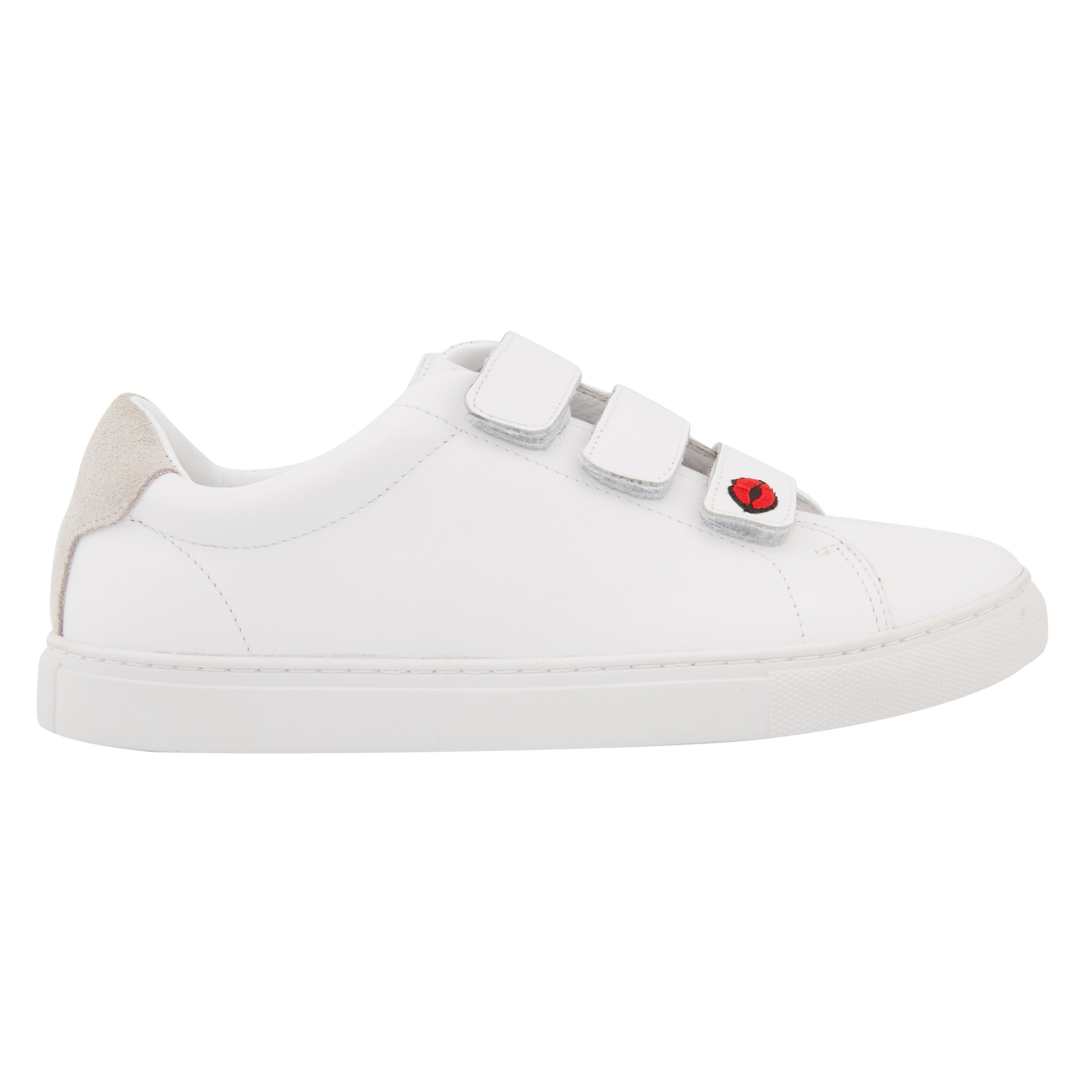 Leather sneakers BONS BAISERS PARIS White