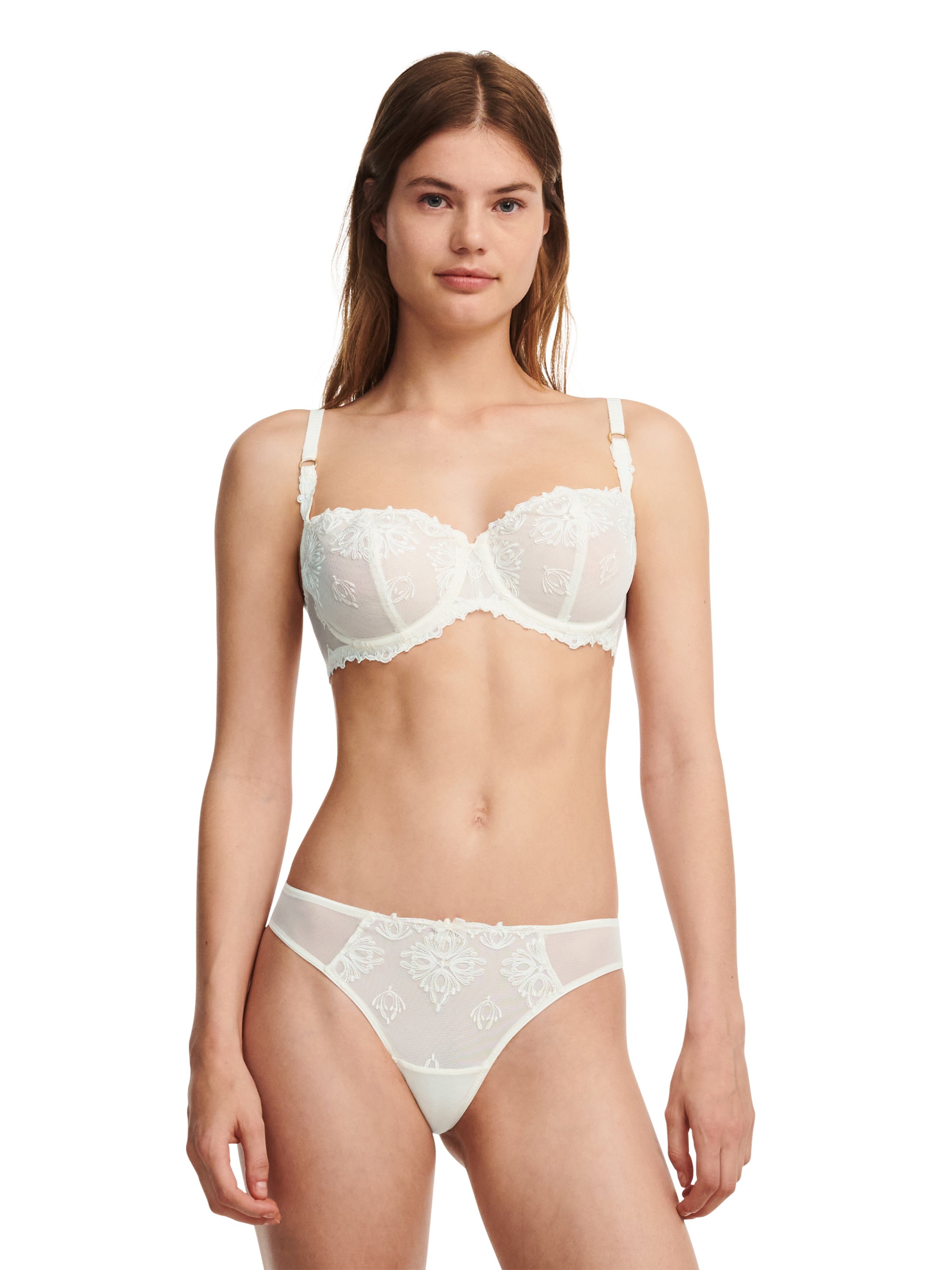 Demi-cup bra CHANTELLE Beige