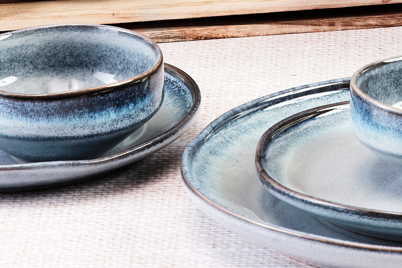 Complete set genesis - 36 pieces - earth BJORN Blue