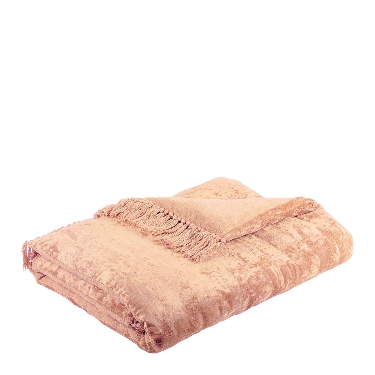 Iridescent velvet futon BLANC D'IVOIRE Pink