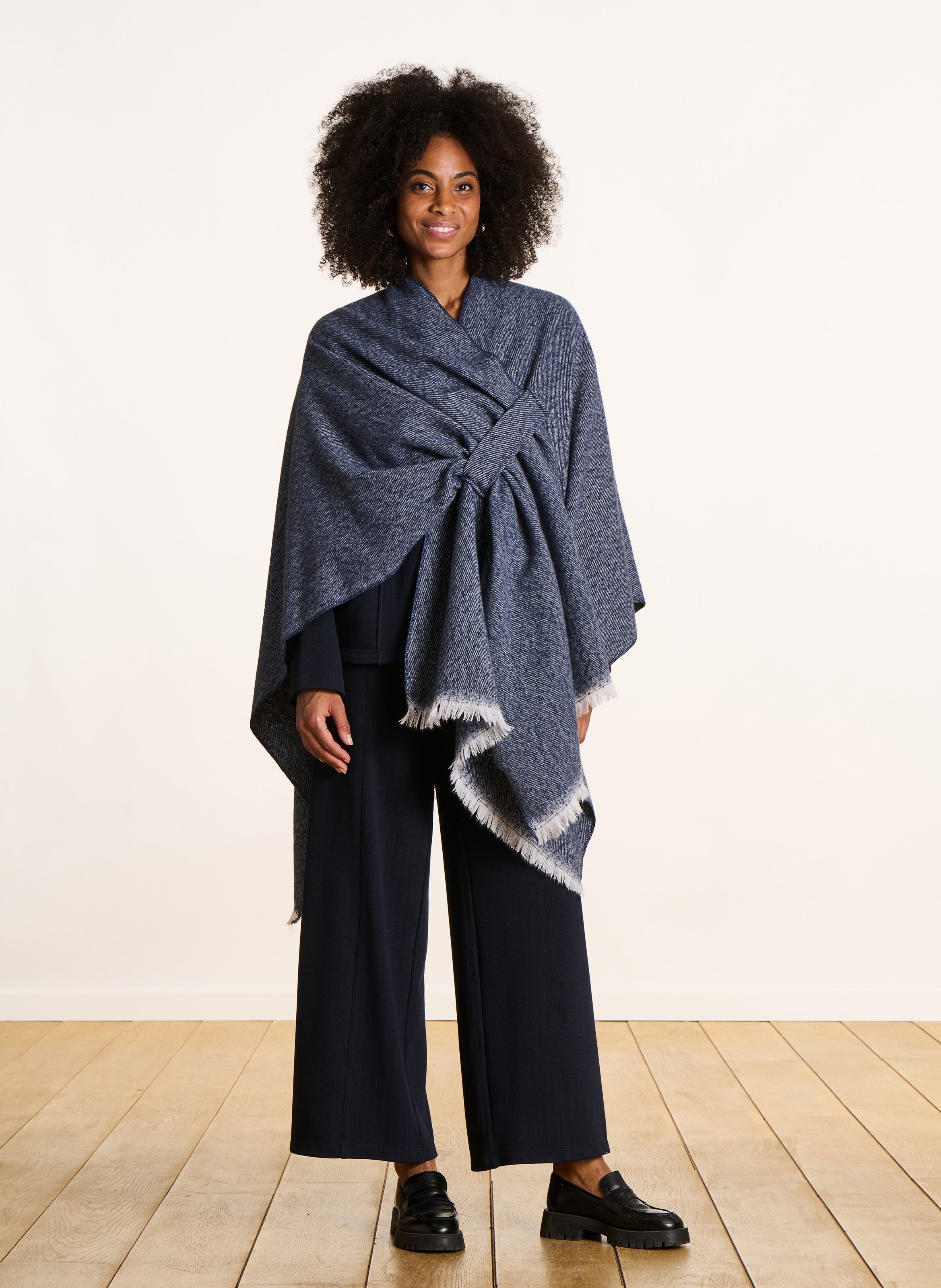 Oversize-Poncho  LA FEE MARABOUTEE