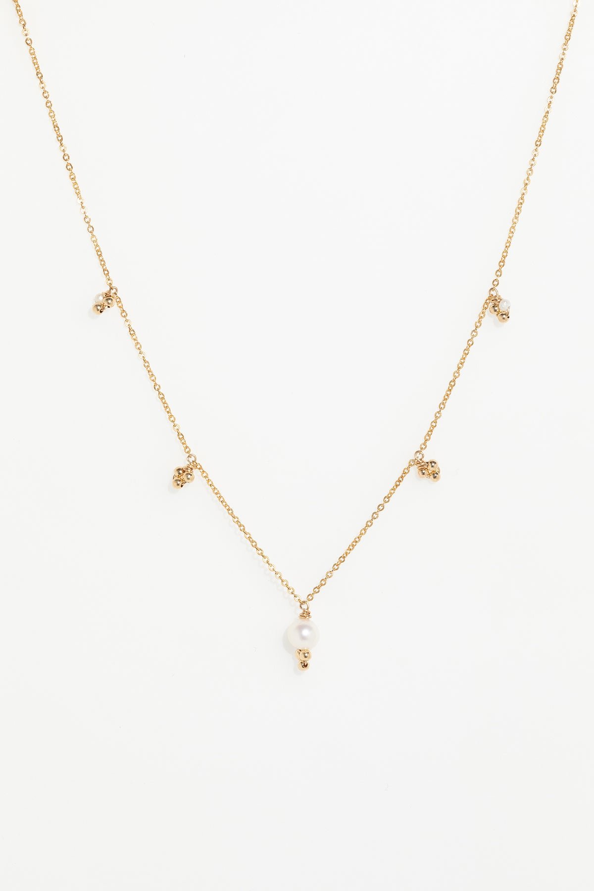 Gaia Pearl Necklace YAY Golden