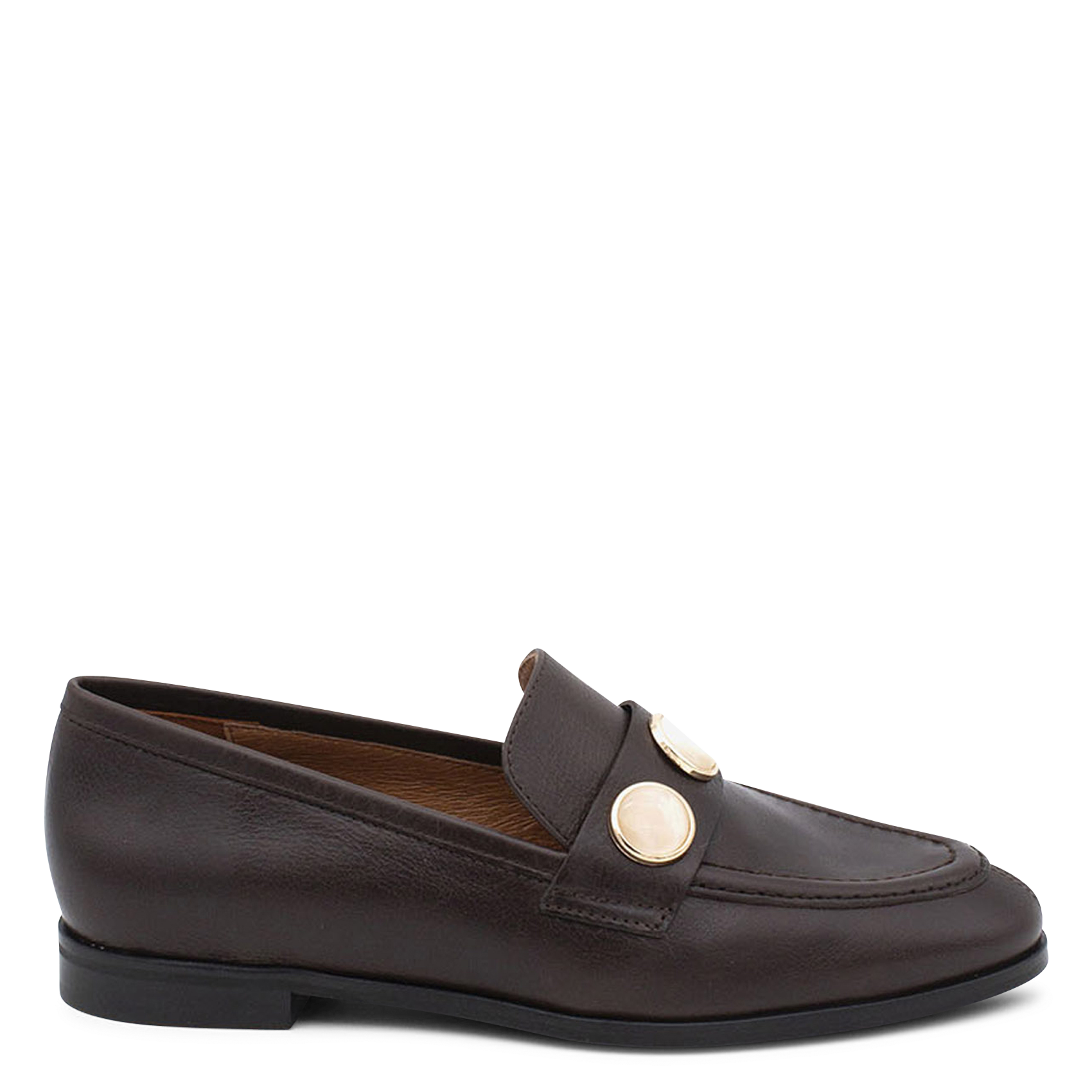 Mocassins en cuir ANGEL ALARCON Marron