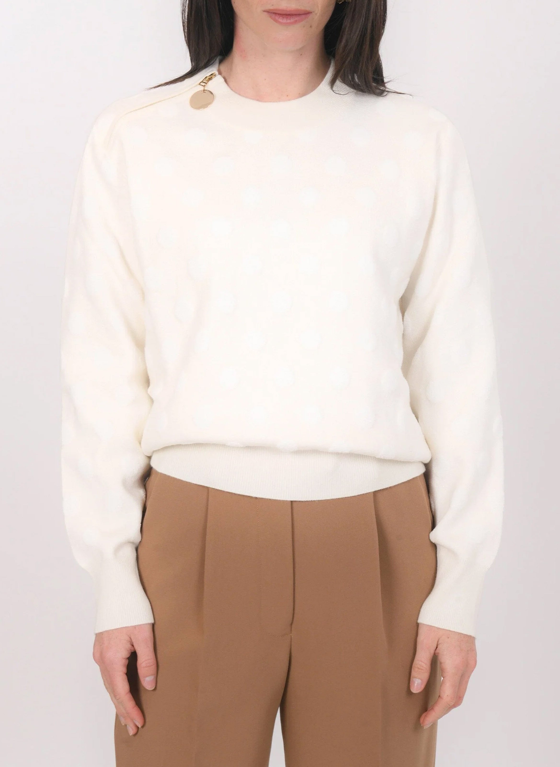 Pull oversize col rond  KOOKAI