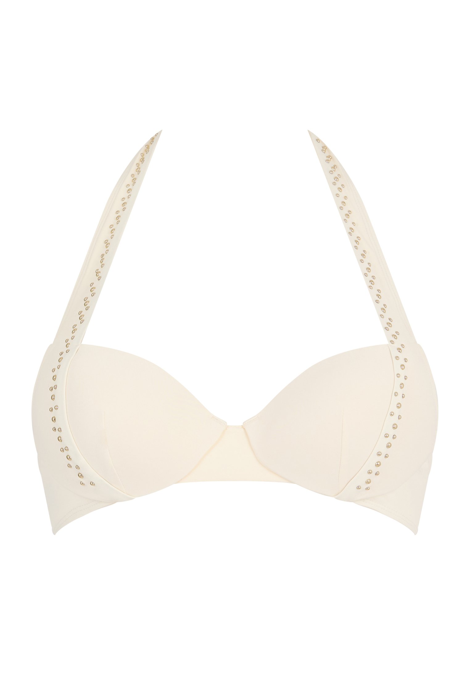 Bikini top with push-up cups White