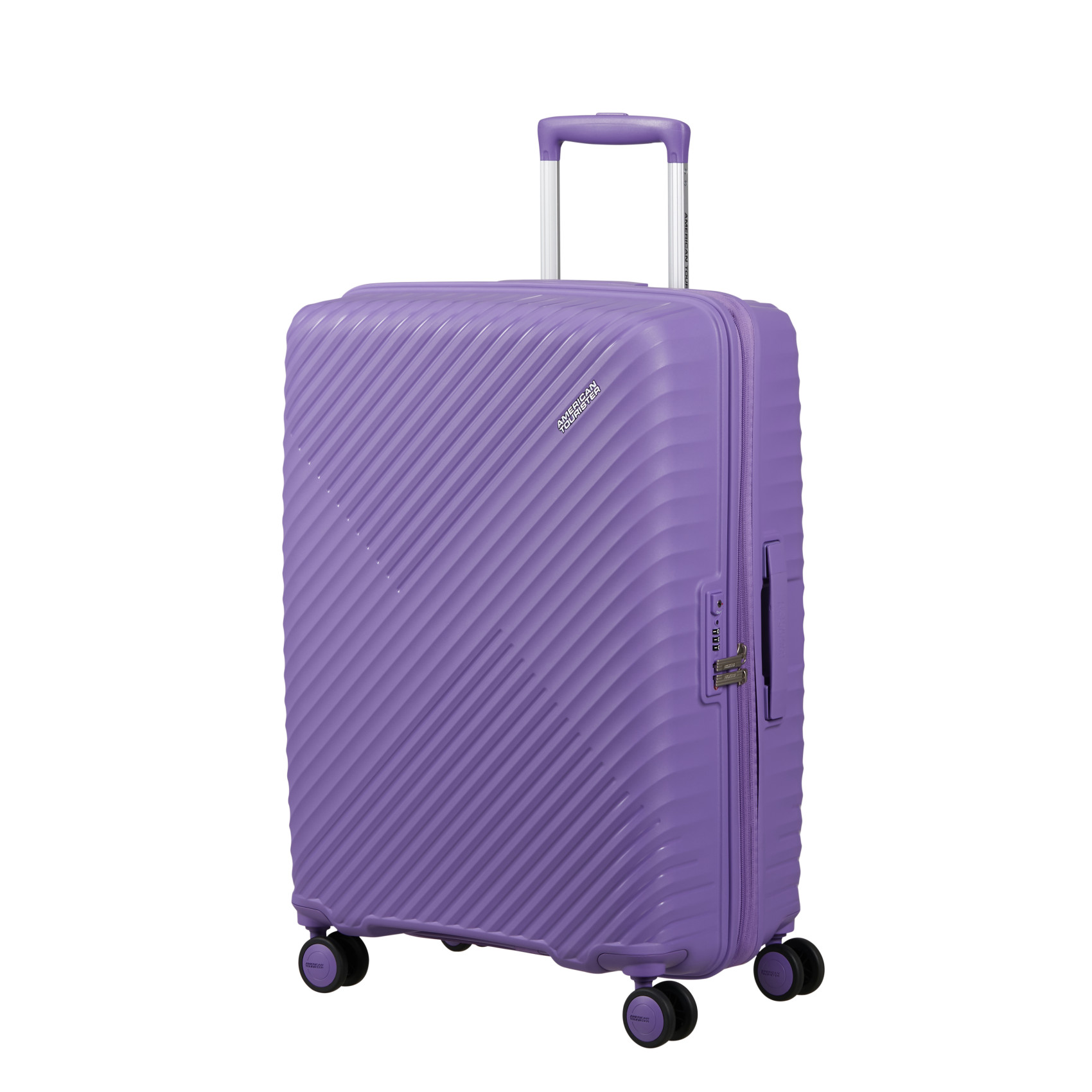 Diablast 4-wheel suitcase size M AMERICAN TOURISTER Purple