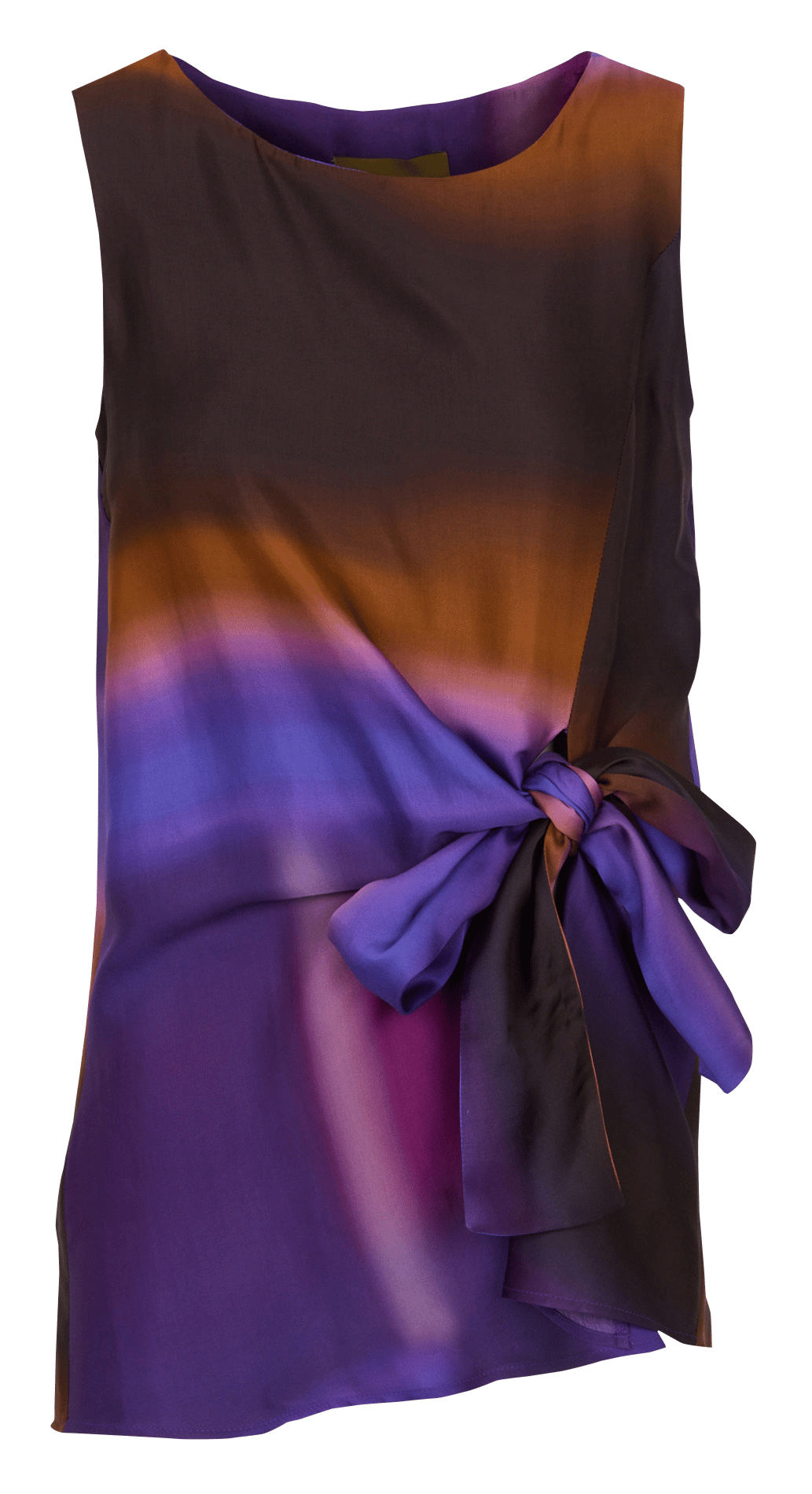 Printed round-neck tank top MOMONI Multicolored