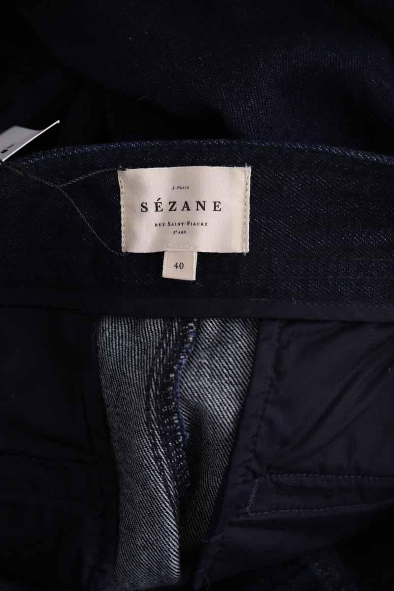 Wide-leg jeans SEZANE - Seconde main Blue