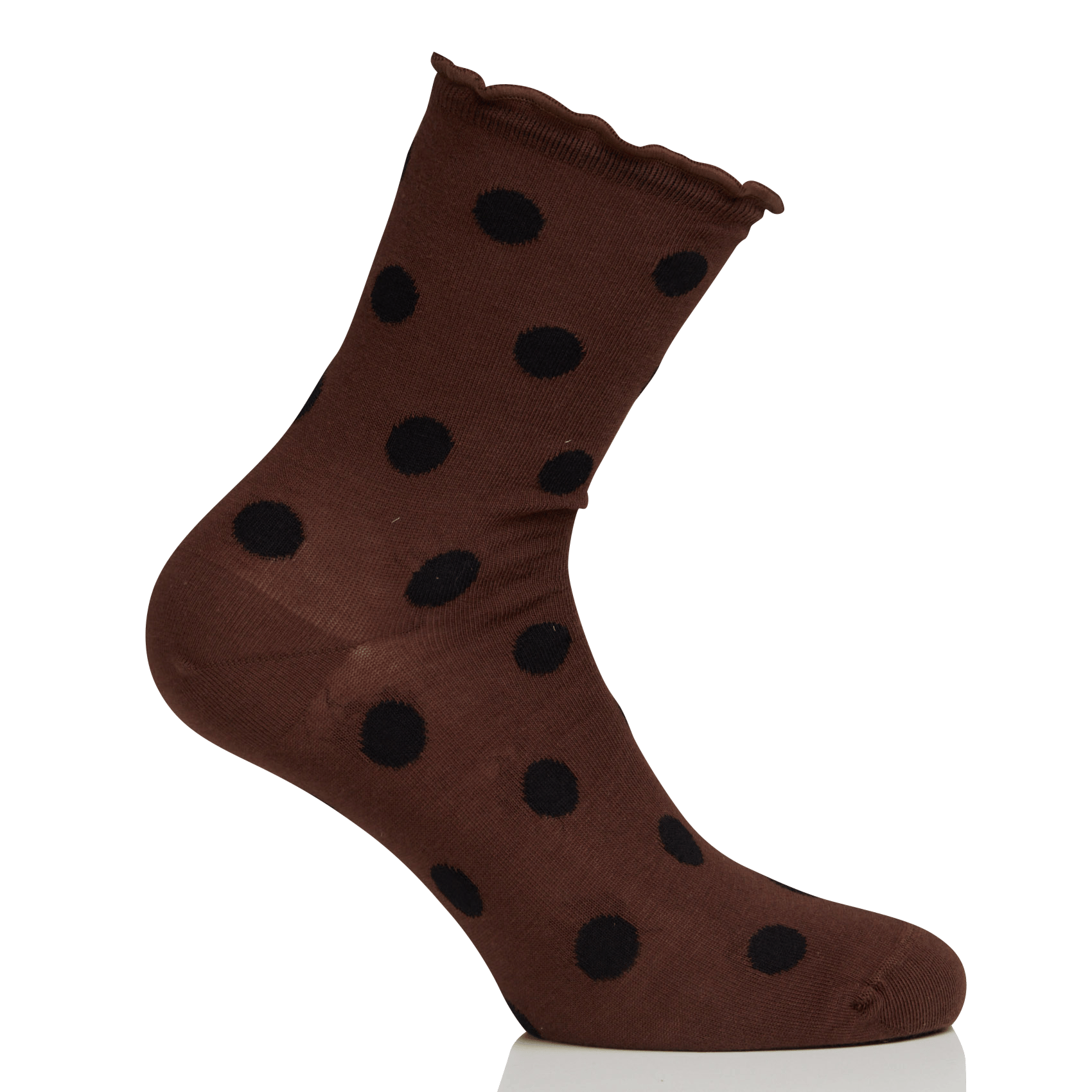 Cotton-blend socks DES PETITS HAUTS Brown