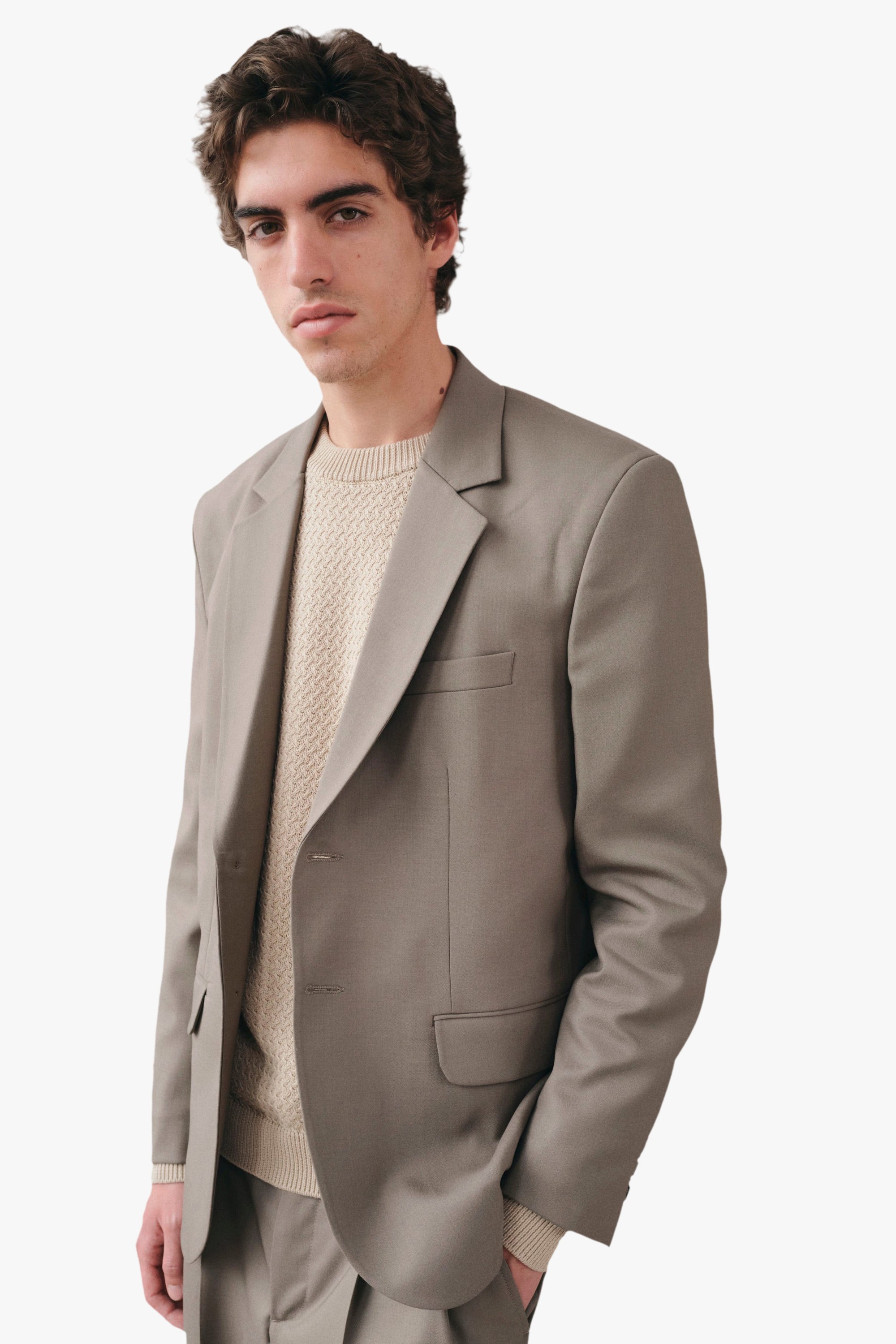 Clint suit jacket Noyoco Brown