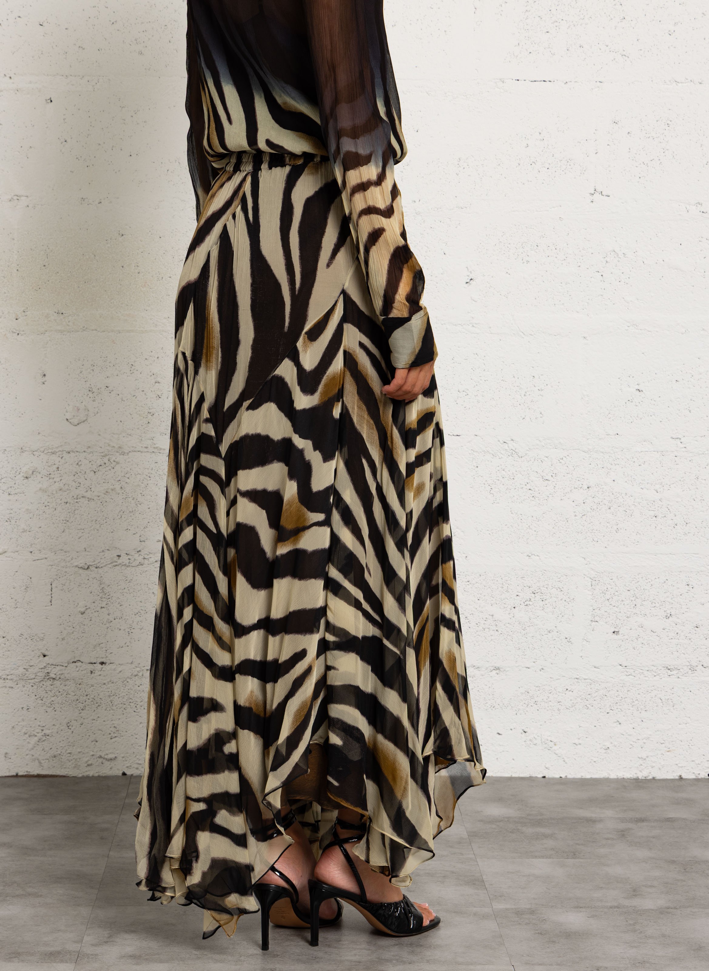 Long printed skirt MES DEMOISELLES Multicolored