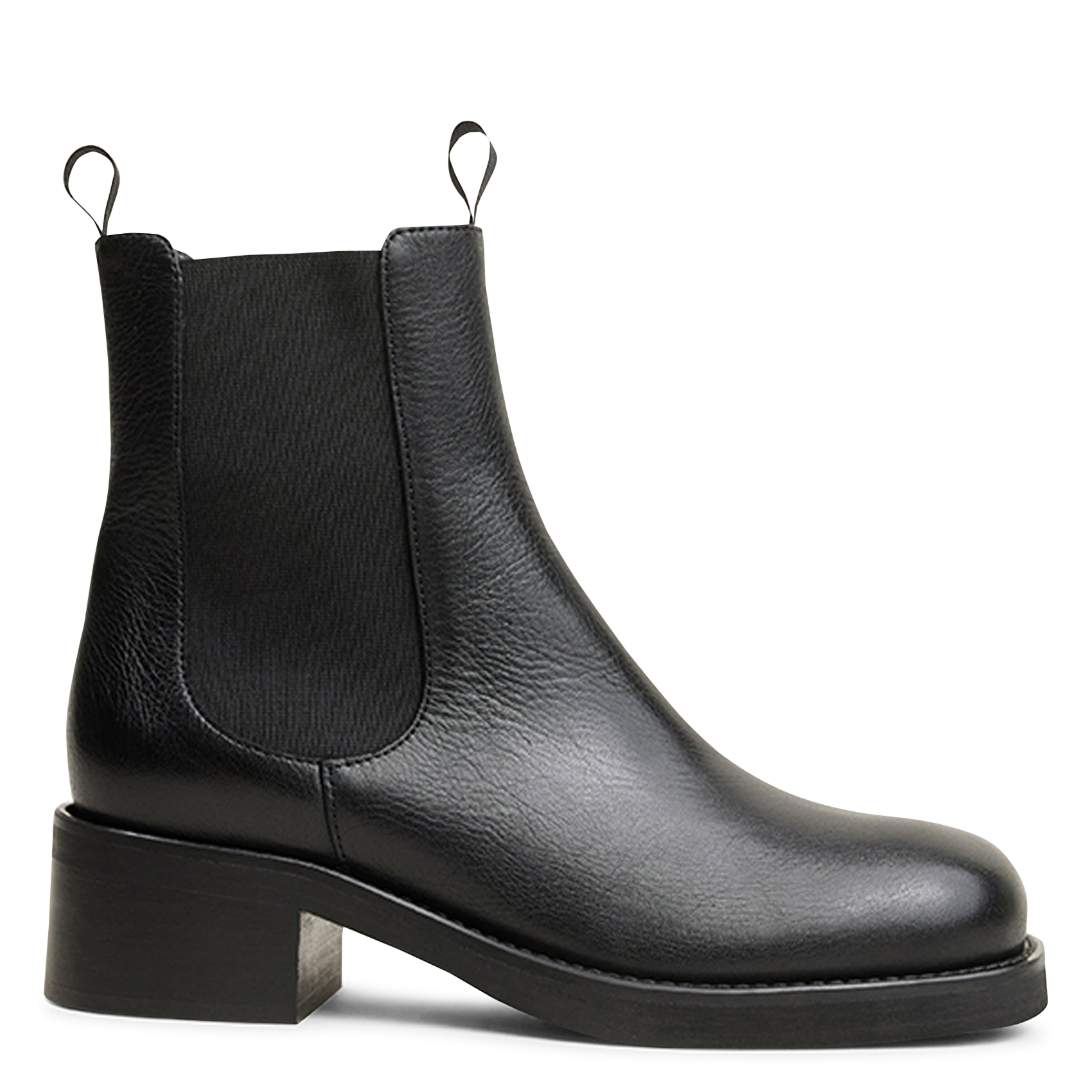 Leather Chelsea boots JONAK Black